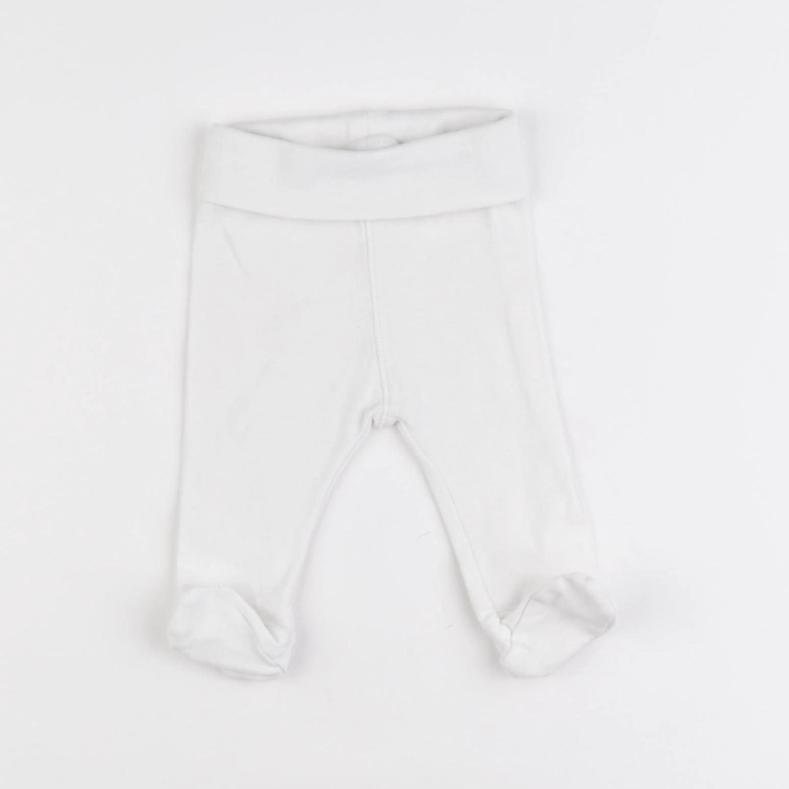 H&M - legging blanc - 1/2 mois