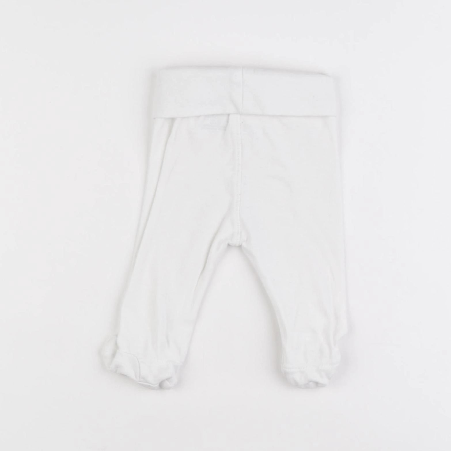 H&M - legging blanc - 1/2 mois