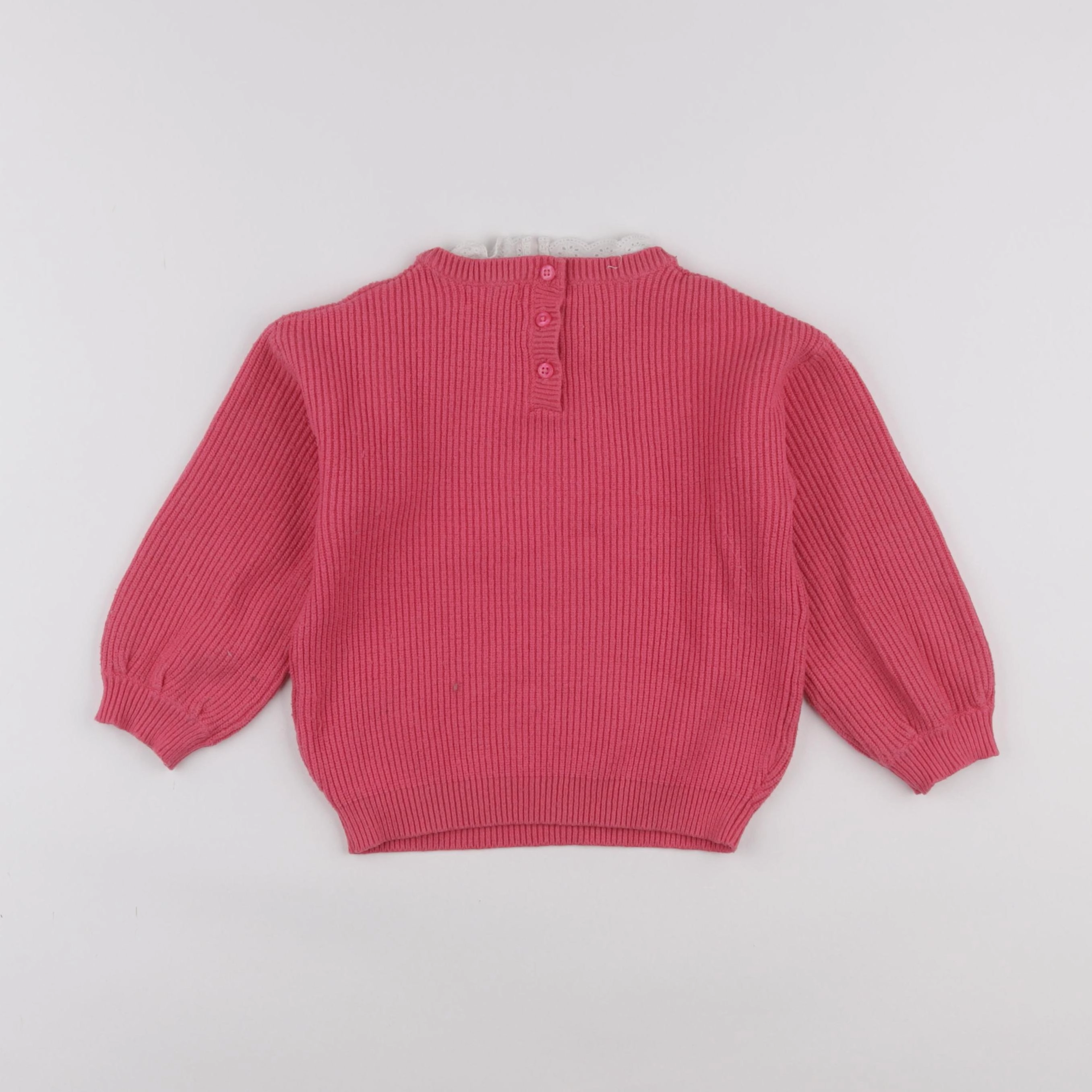 Vertbaudet - pull rose - 4 ans