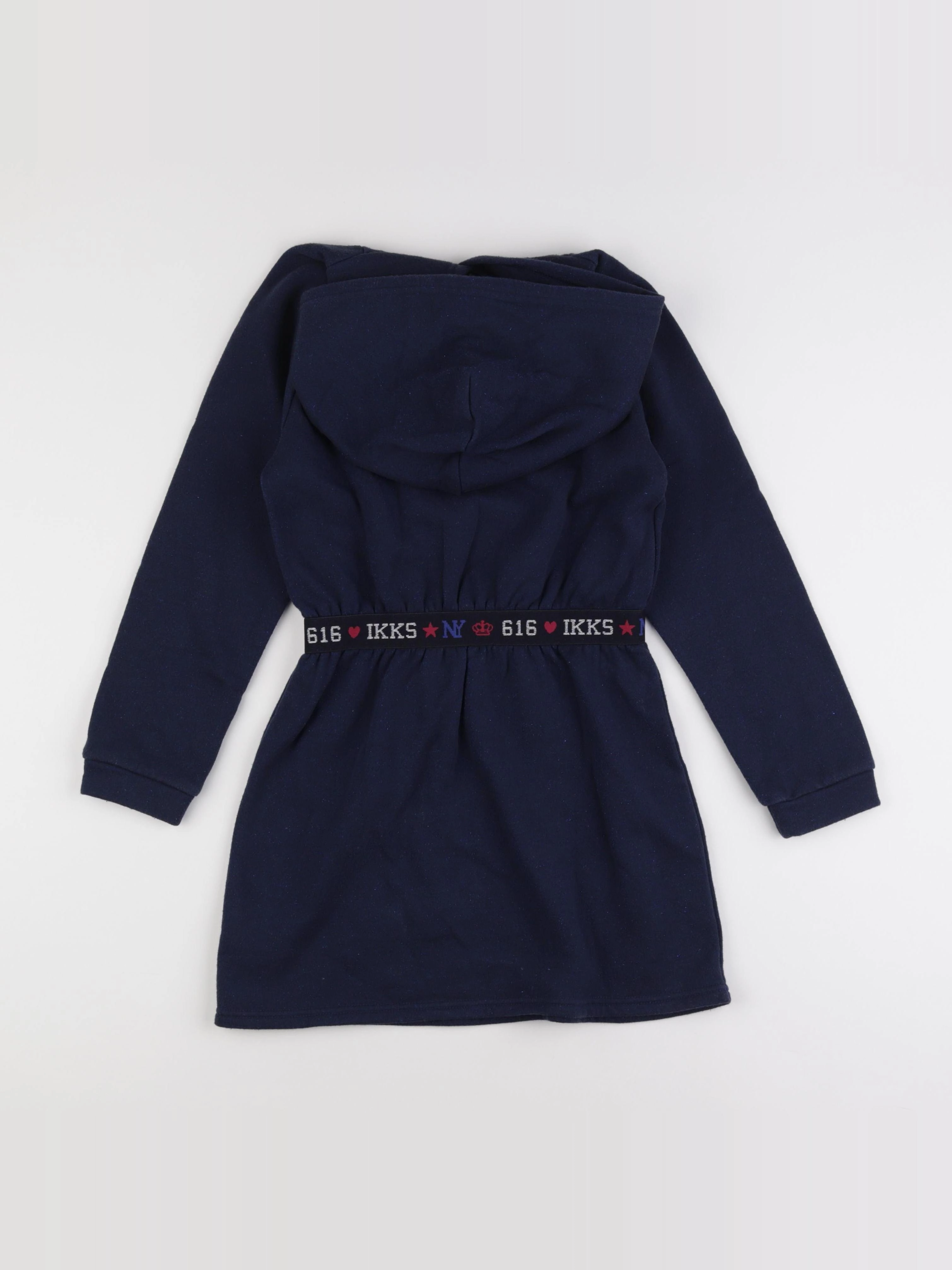 IKKS - robe bleu - 10 ans