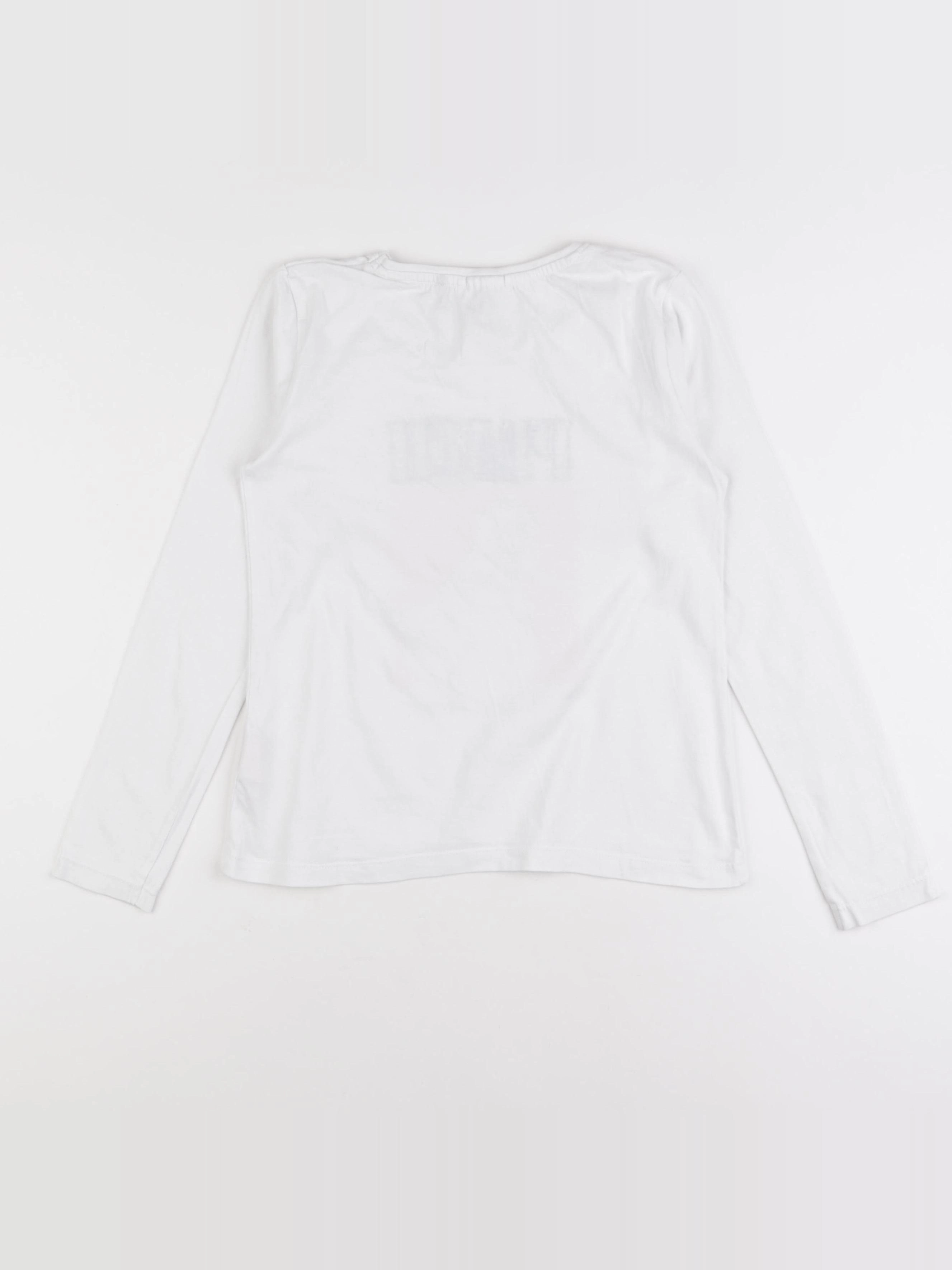 IKKS - tee-shirt blanc - 10 ans