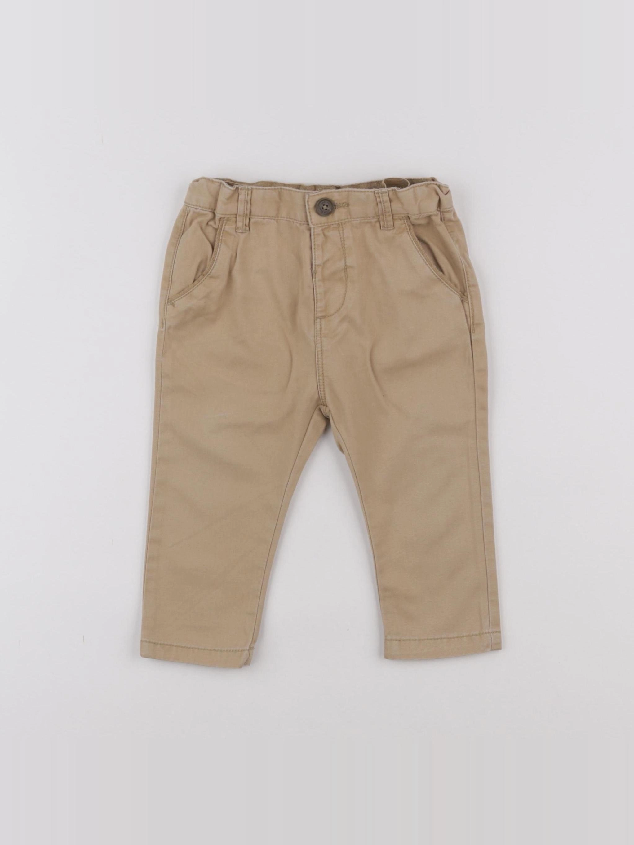 Zara - pantalon beige - 6/9 mois
