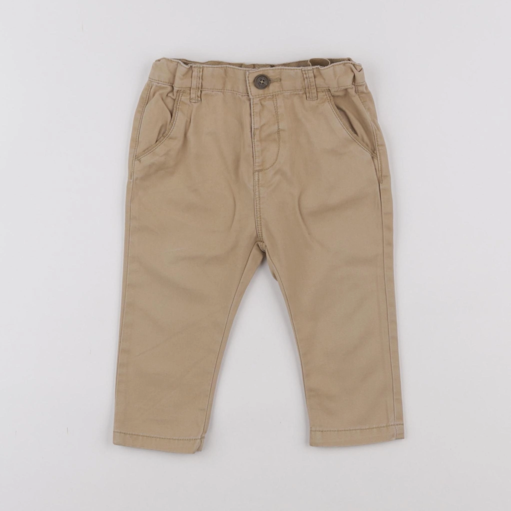 Zara - pantalon beige - 6/9 mois
