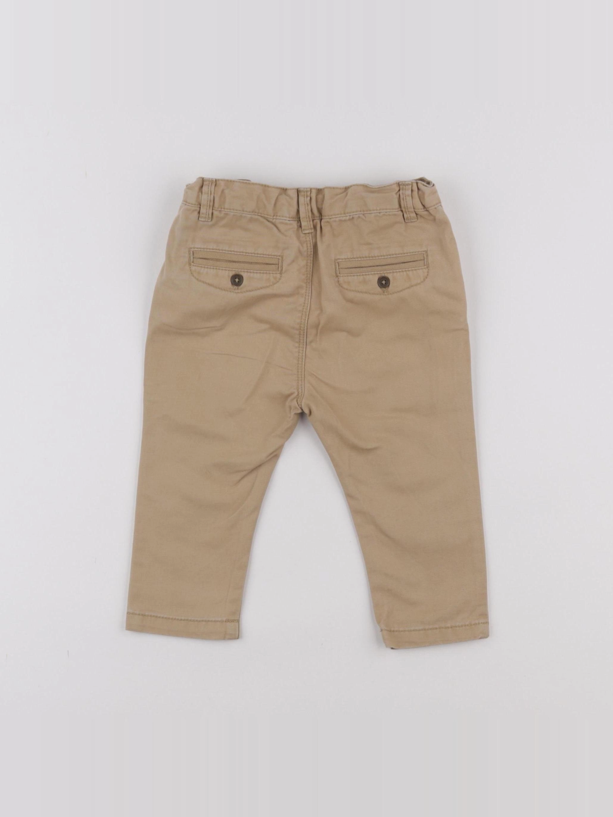 Zara - pantalon beige - 6/9 mois