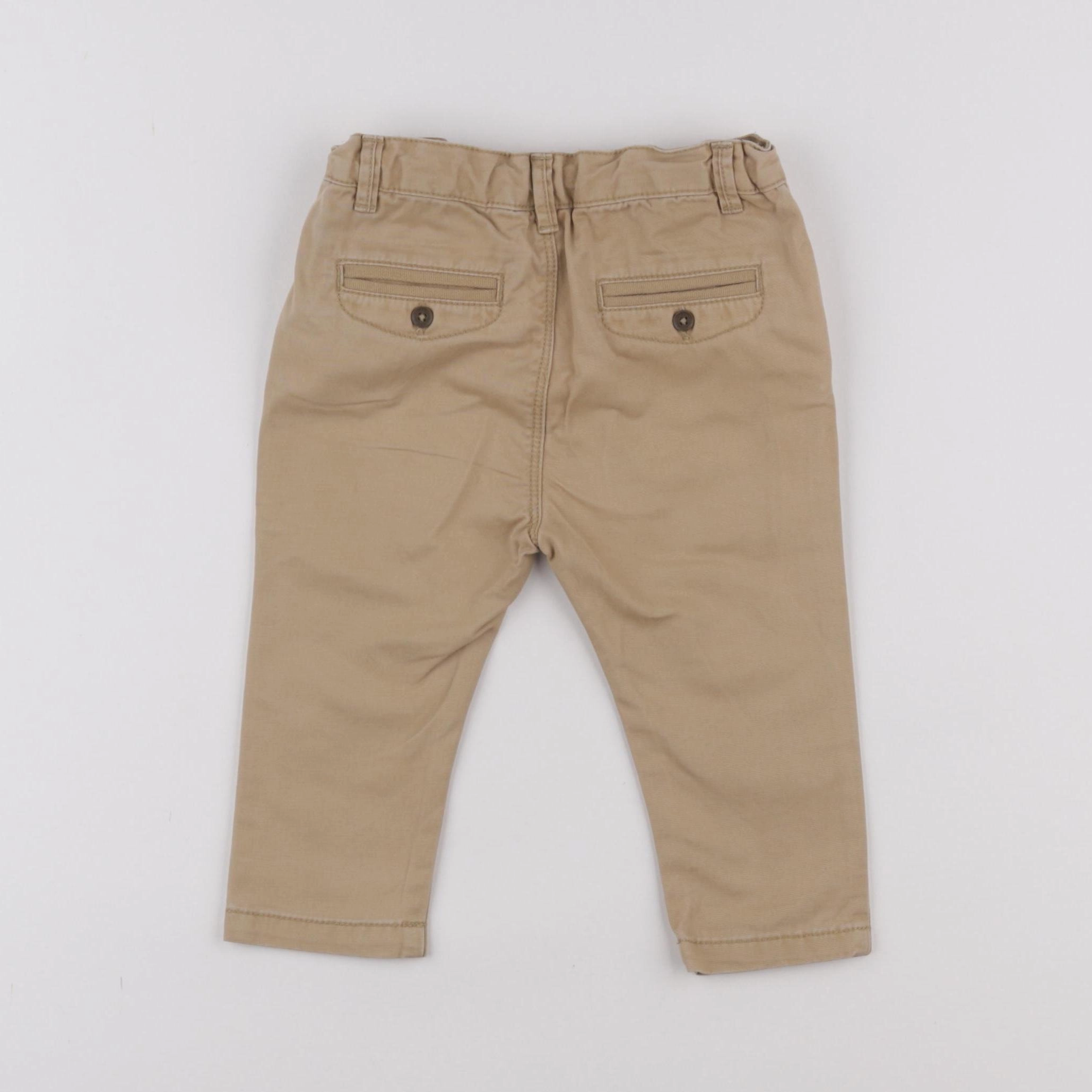 Zara - pantalon beige - 6/9 mois