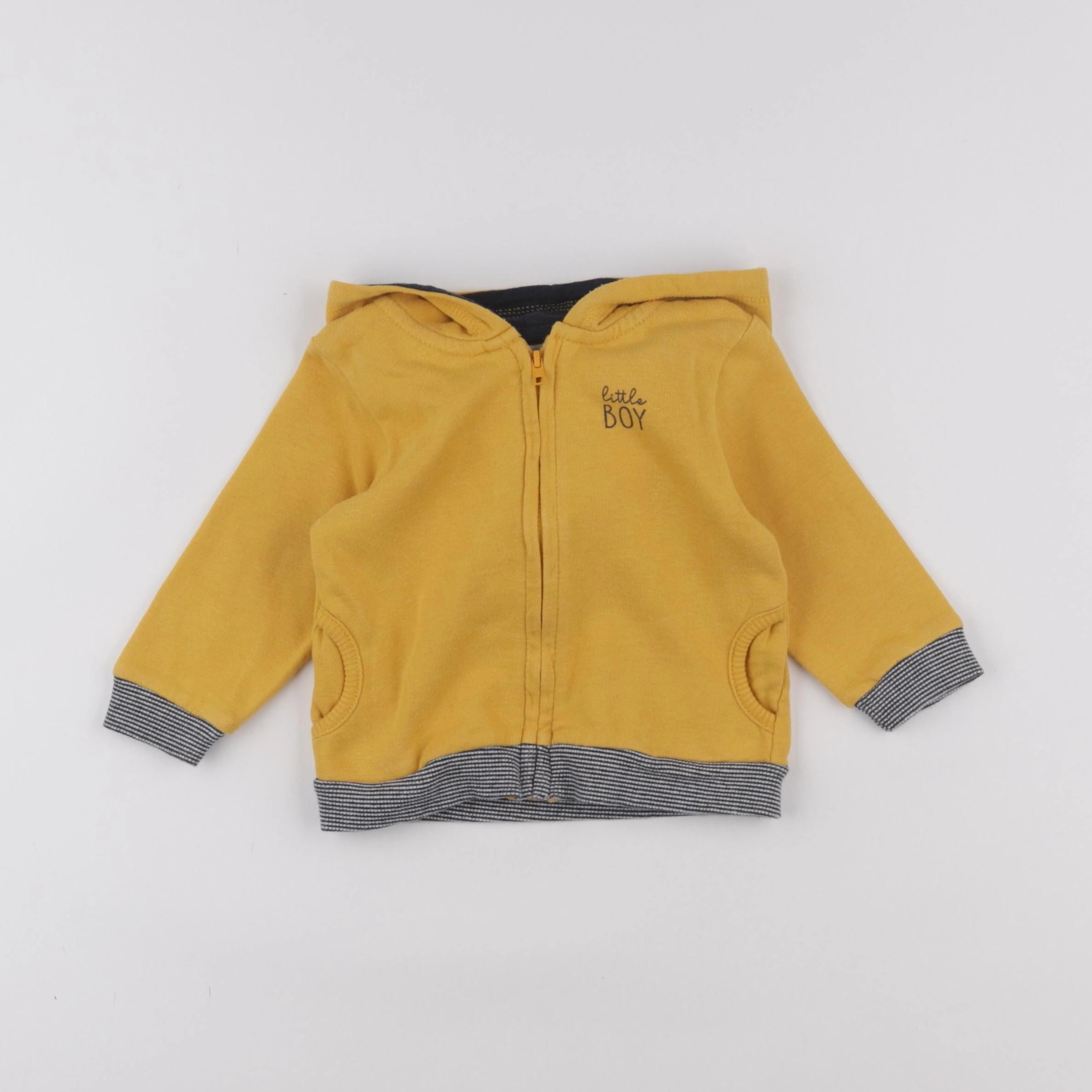 Tape à l'oeil - sweat jaune - 9 mois