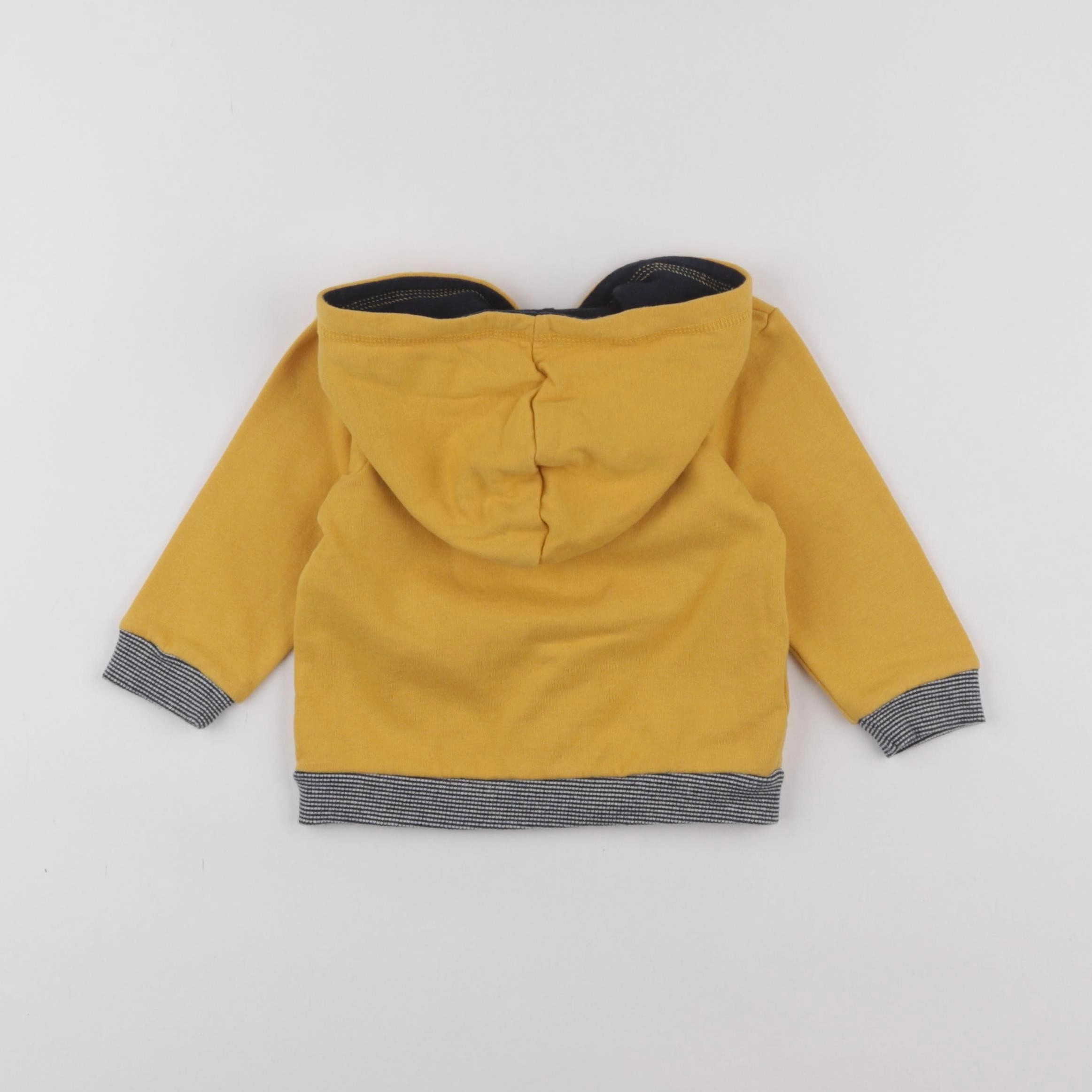 Tape à l'oeil - sweat jaune - 9 mois