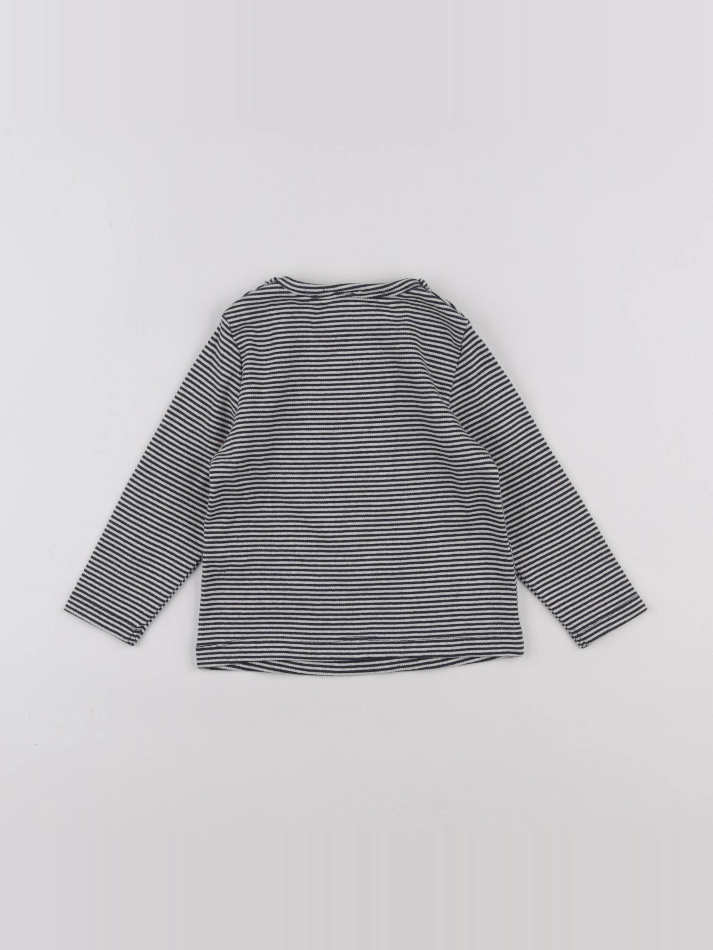 Tape à l'oeil - tee-shirt bleu - 18 mois