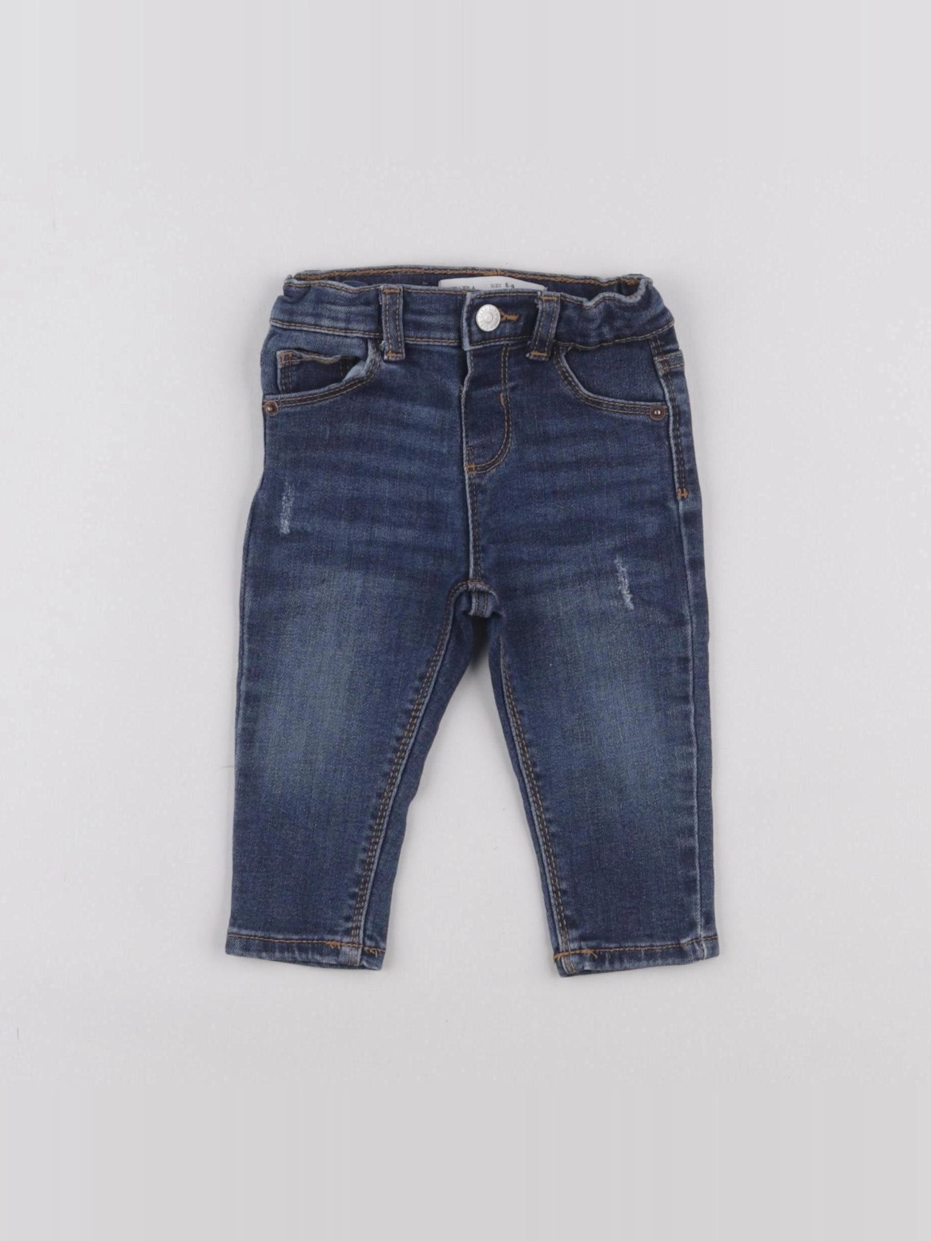 Zara - jean bleu - 6/9 mois