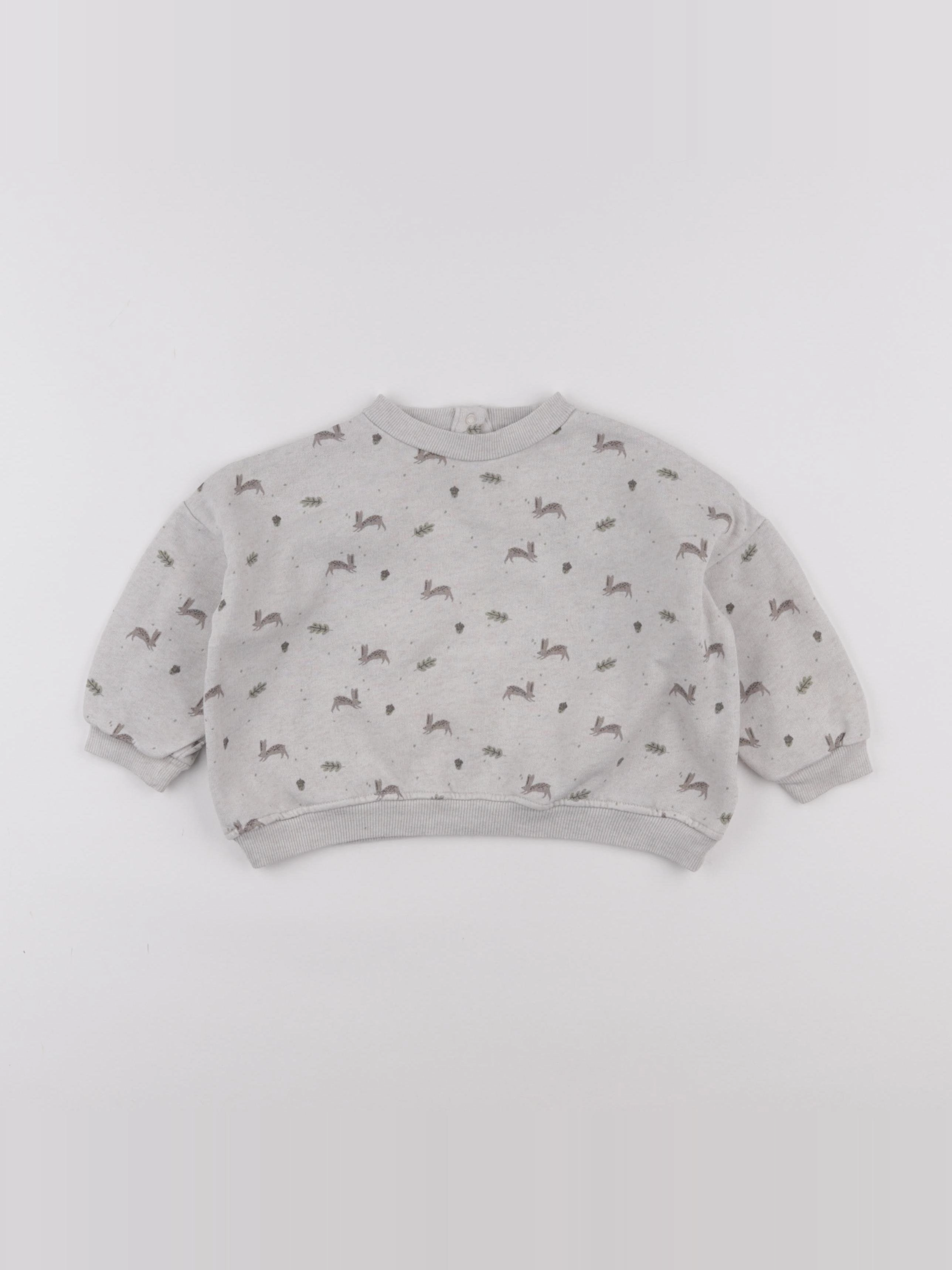 Les Petites Choses - sweat beige - 12 mois