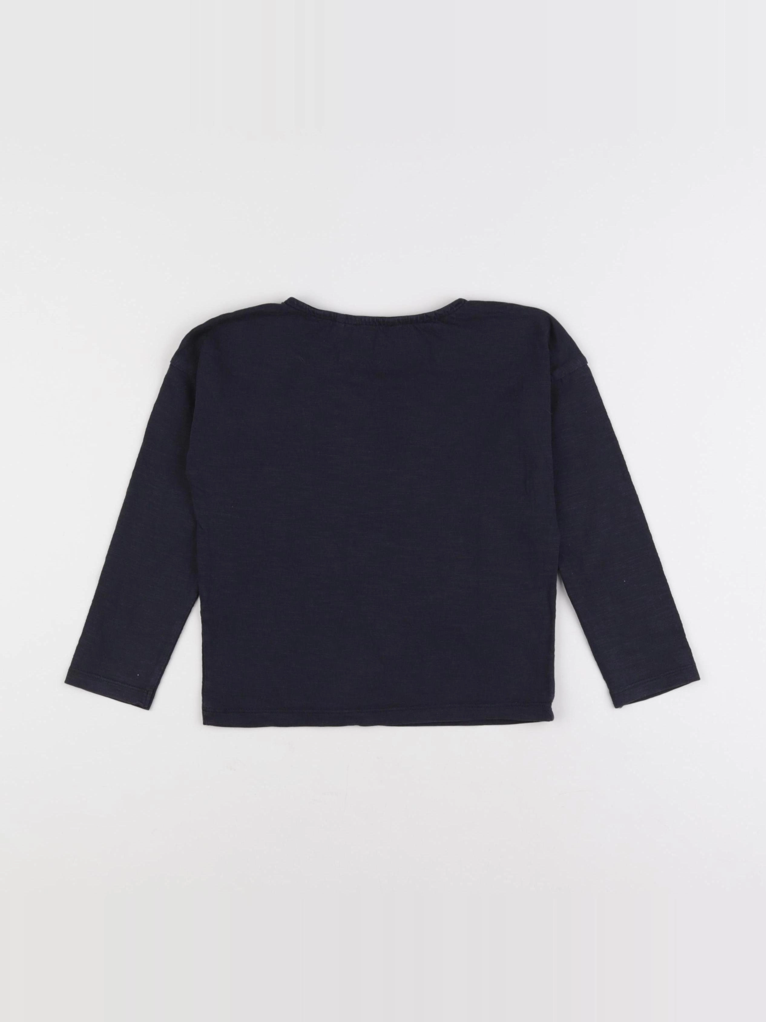IKKS - tee-shirt bleu - 4 ans