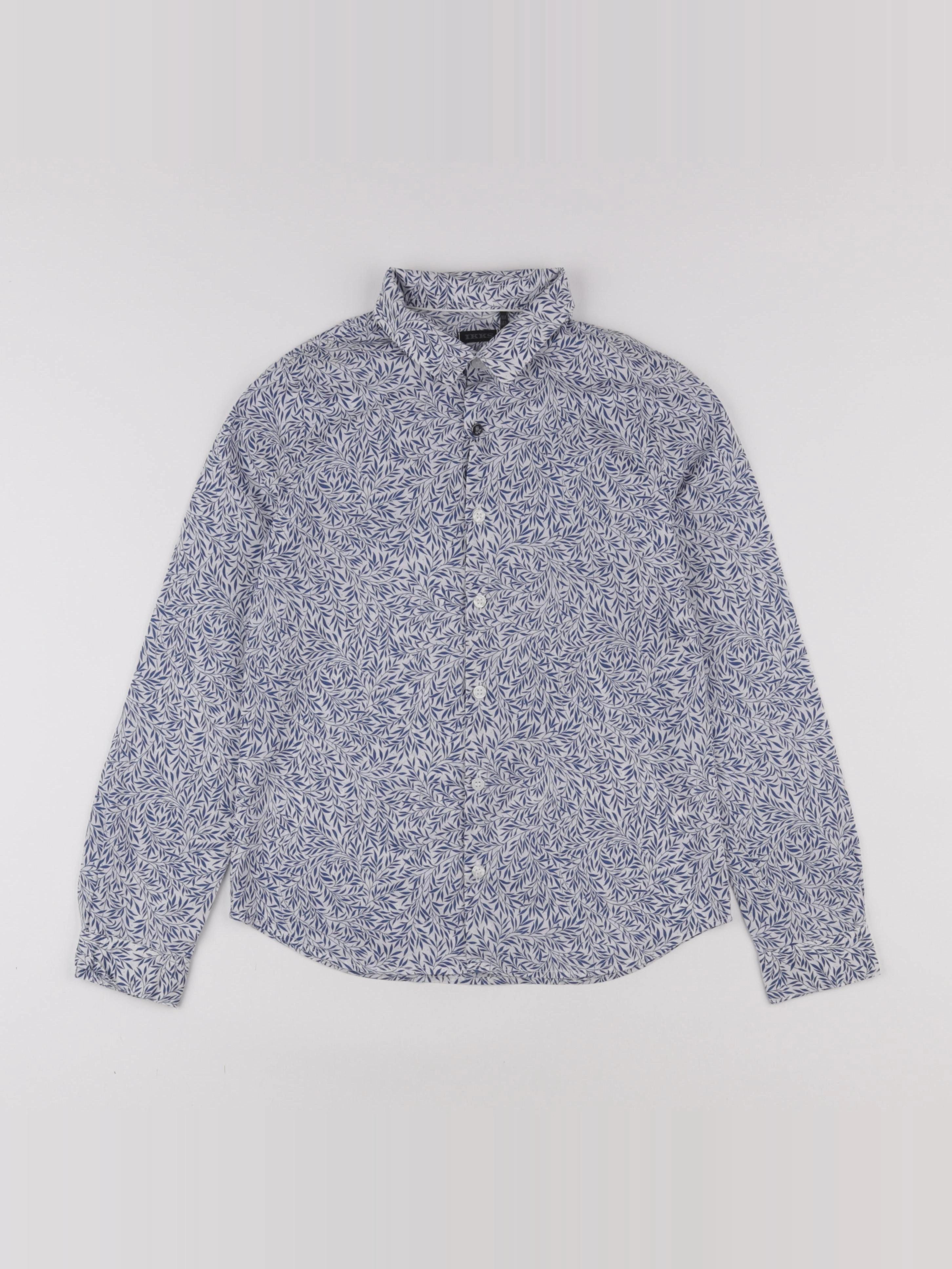 IKKS - tee-shirt bleu, blanc - 10 ans