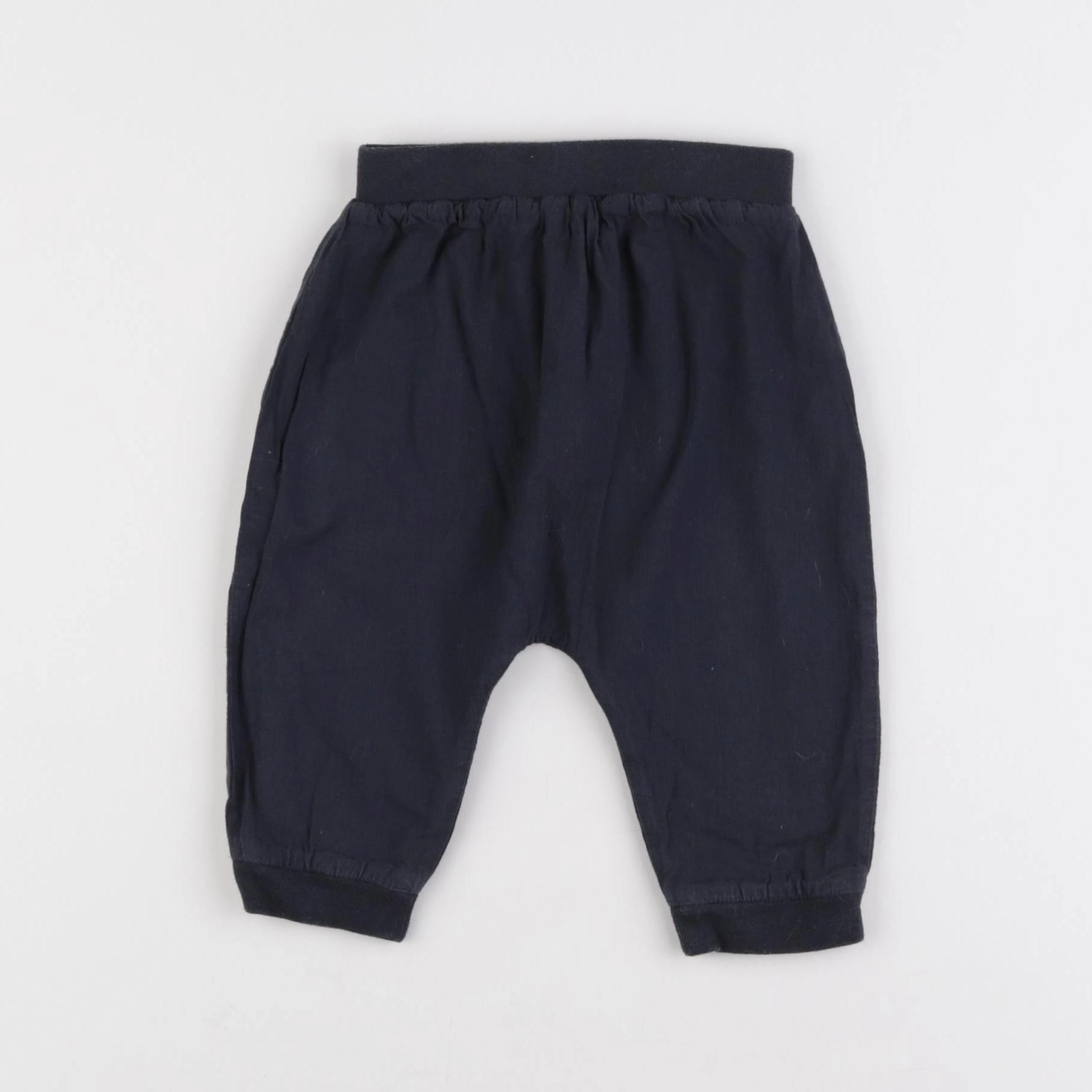 Boutchou - sarouel doublé bleu - 6 mois