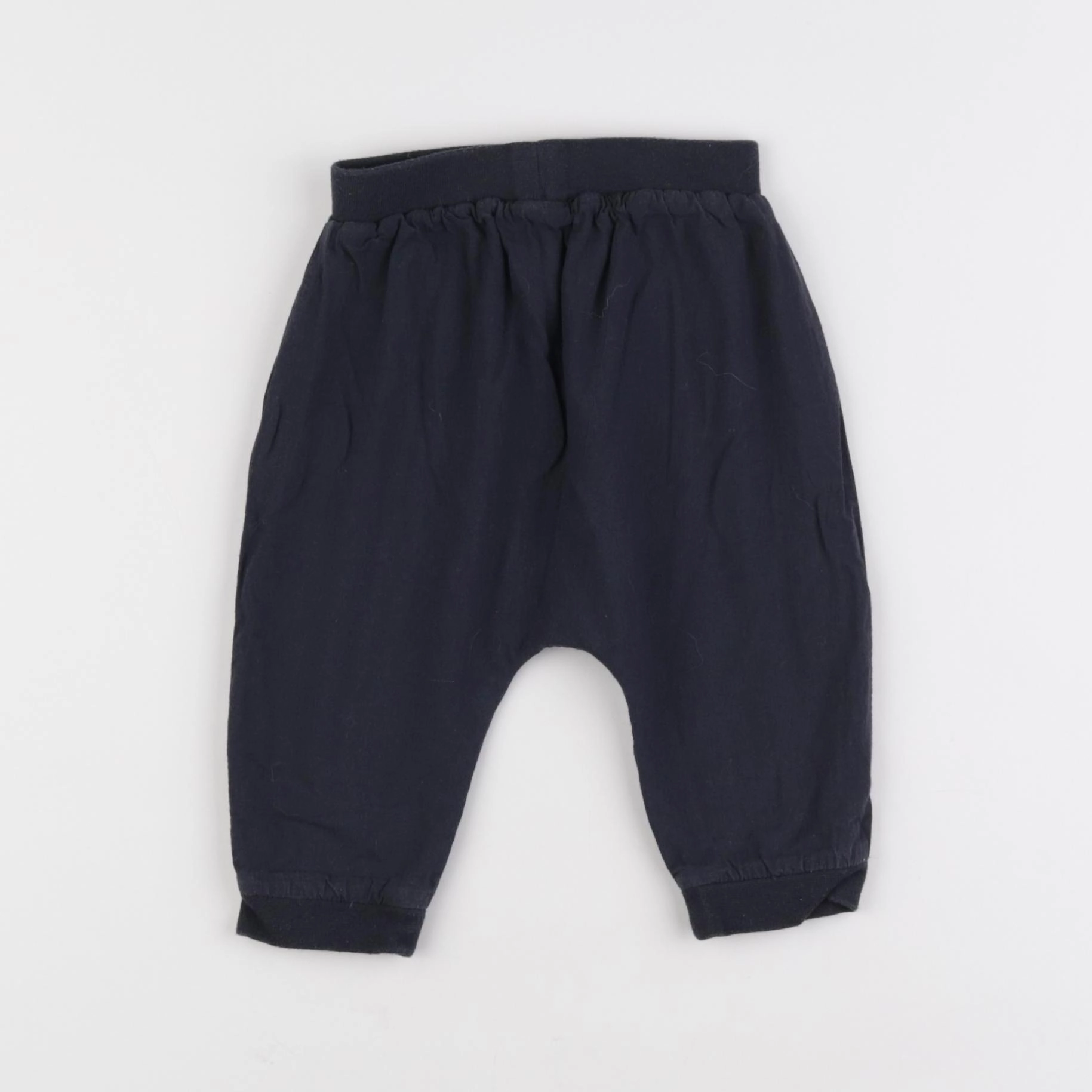 Boutchou - sarouel doublé bleu - 6 mois