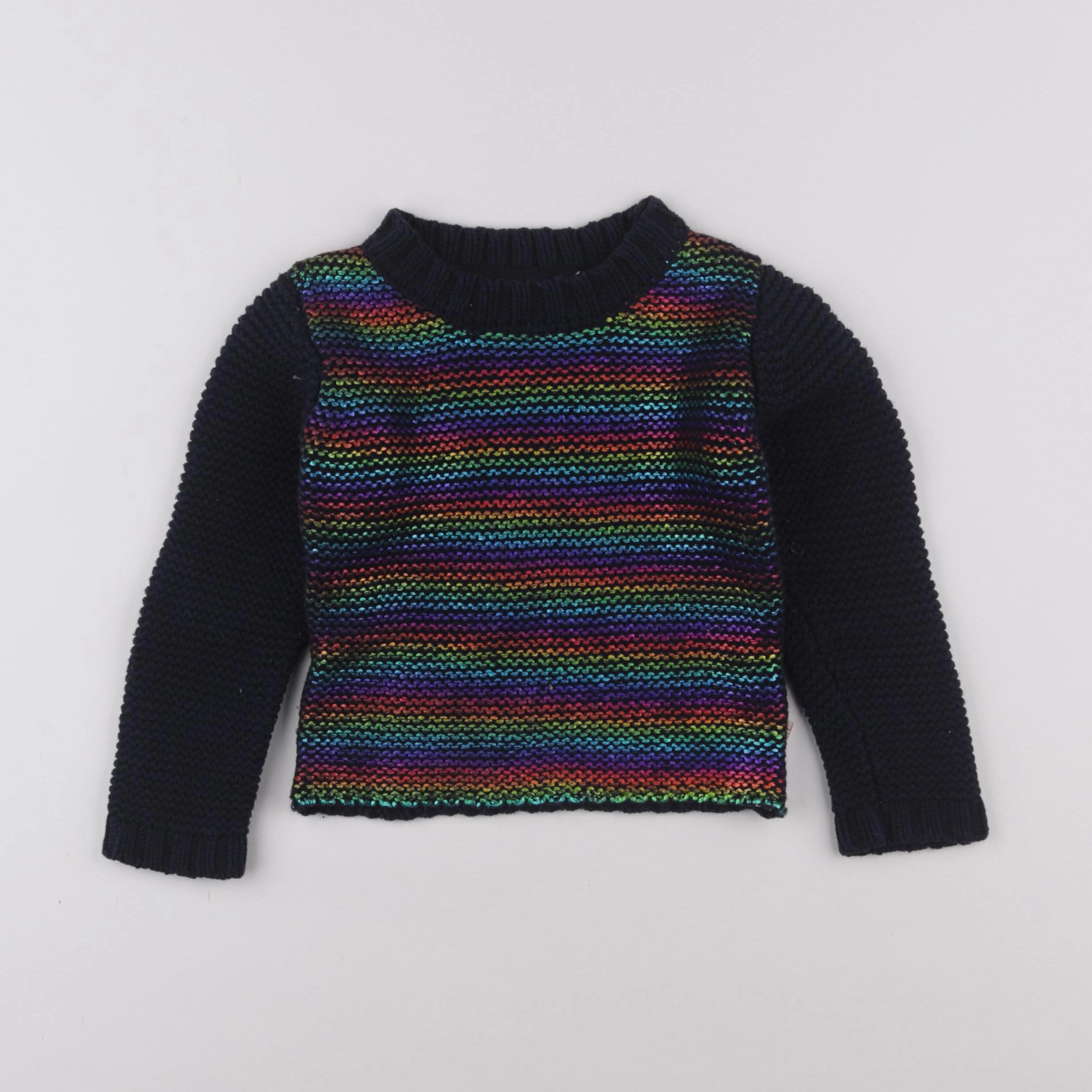 Billie Blush - pull multicolore - 3 ans