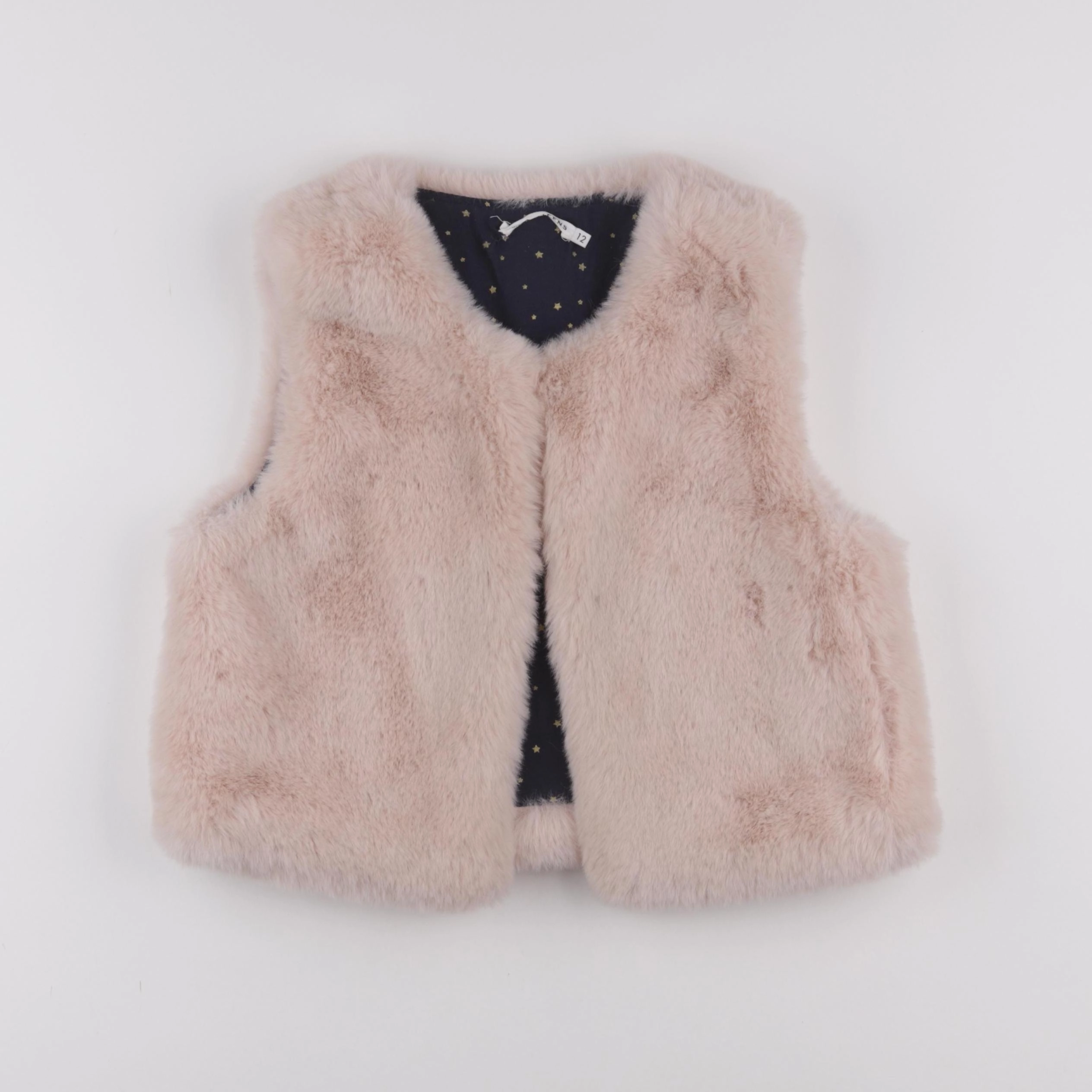 Monoprix - gilet rose - 12 ans