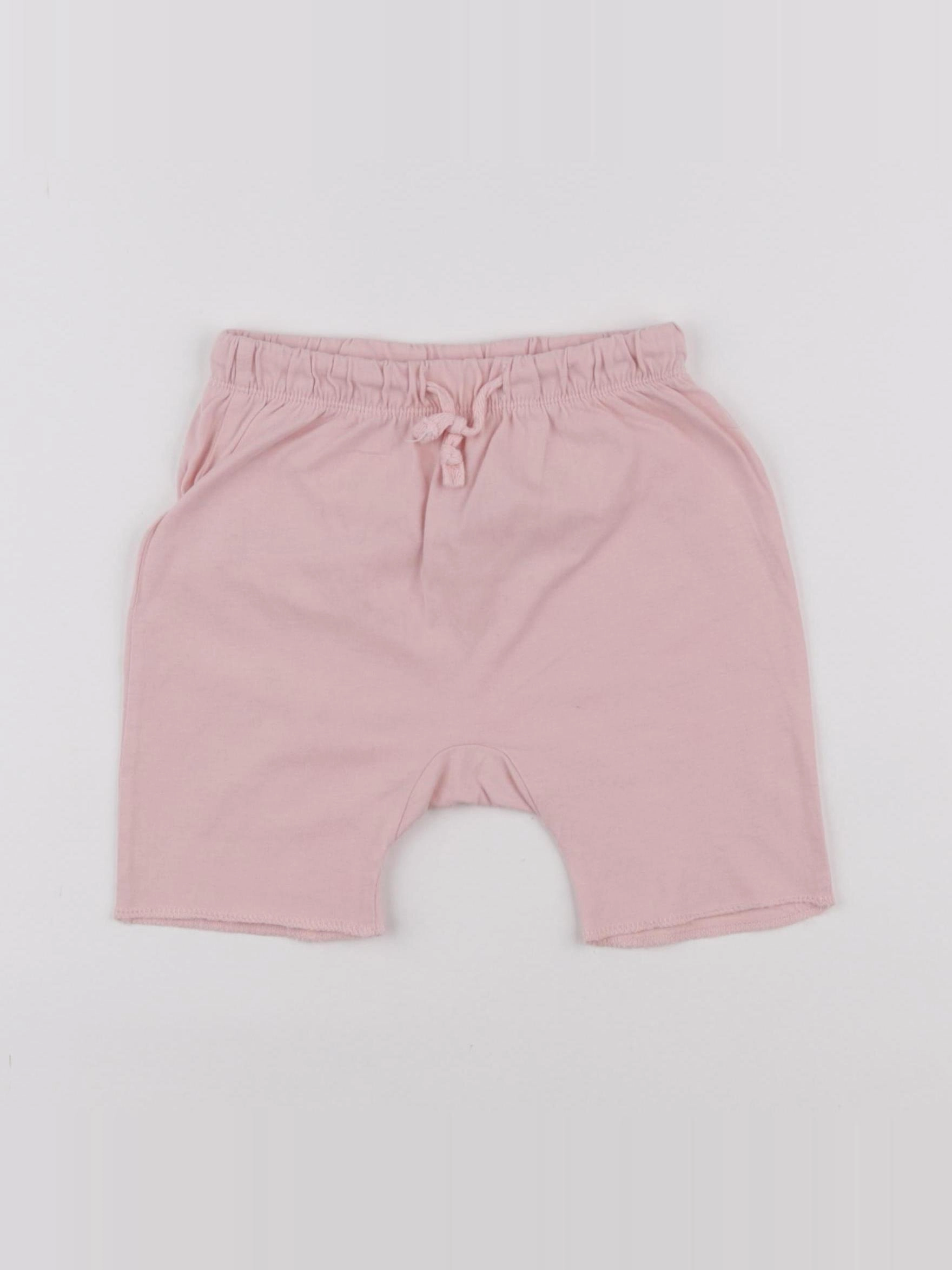 H&M - short rose - 18 mois à 2 ans