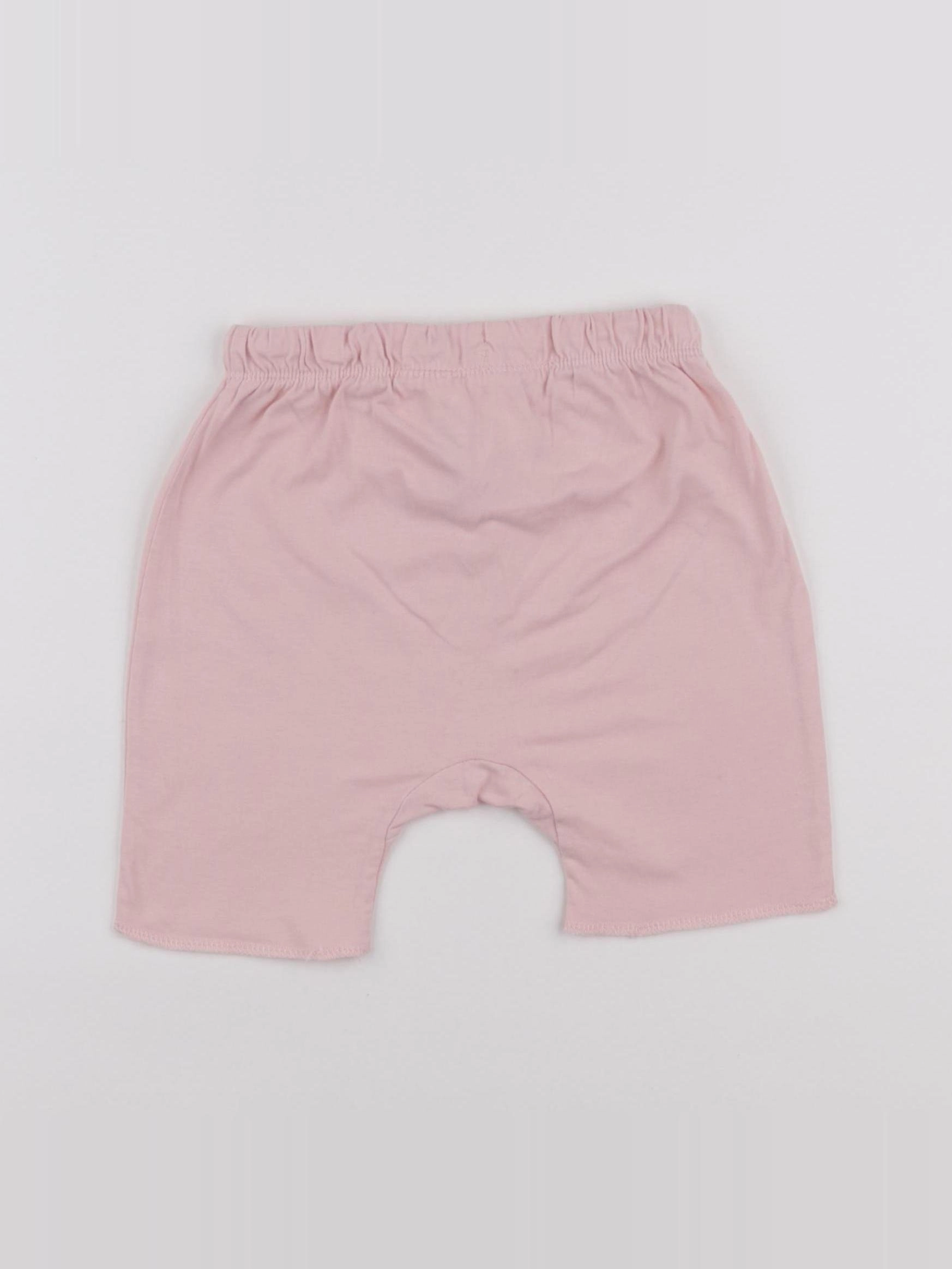 H&M - short rose - 18 mois à 2 ans