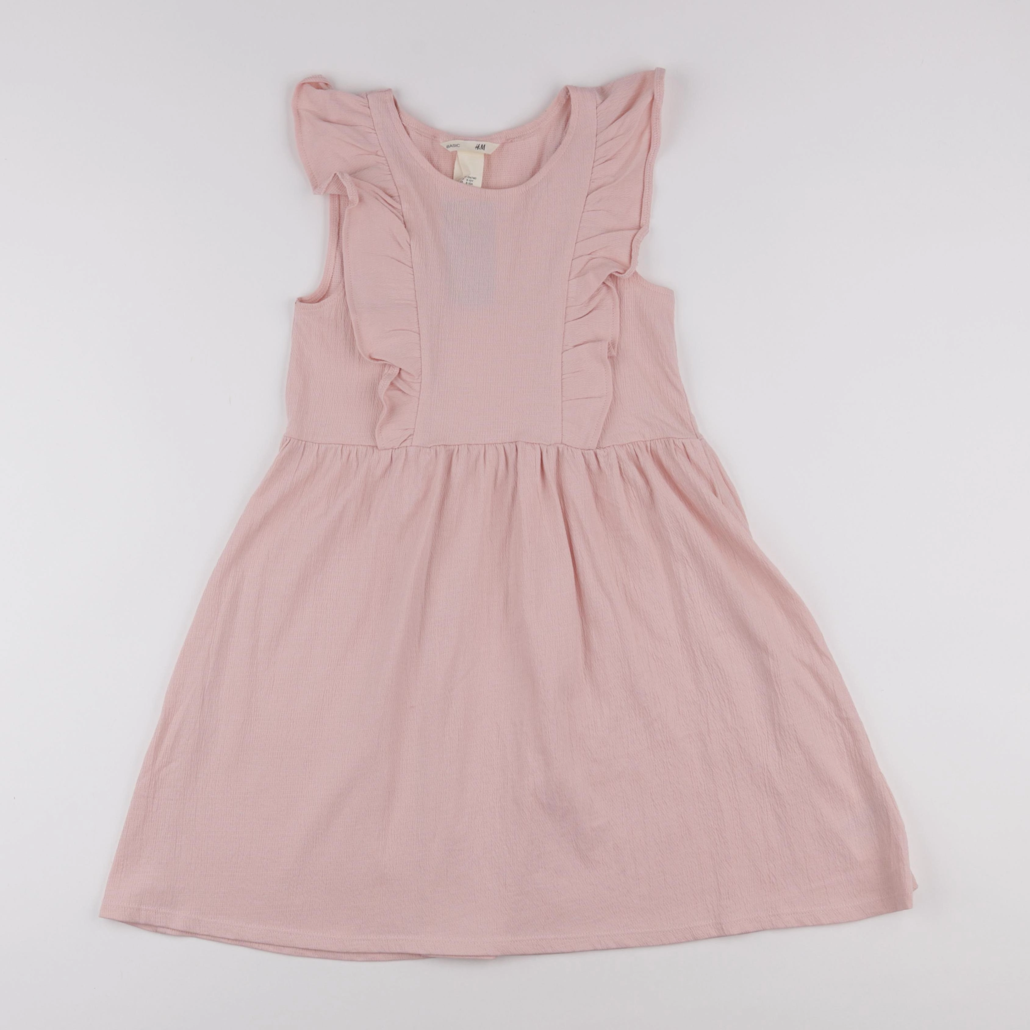 H&M - robe rose - 8/10 ans