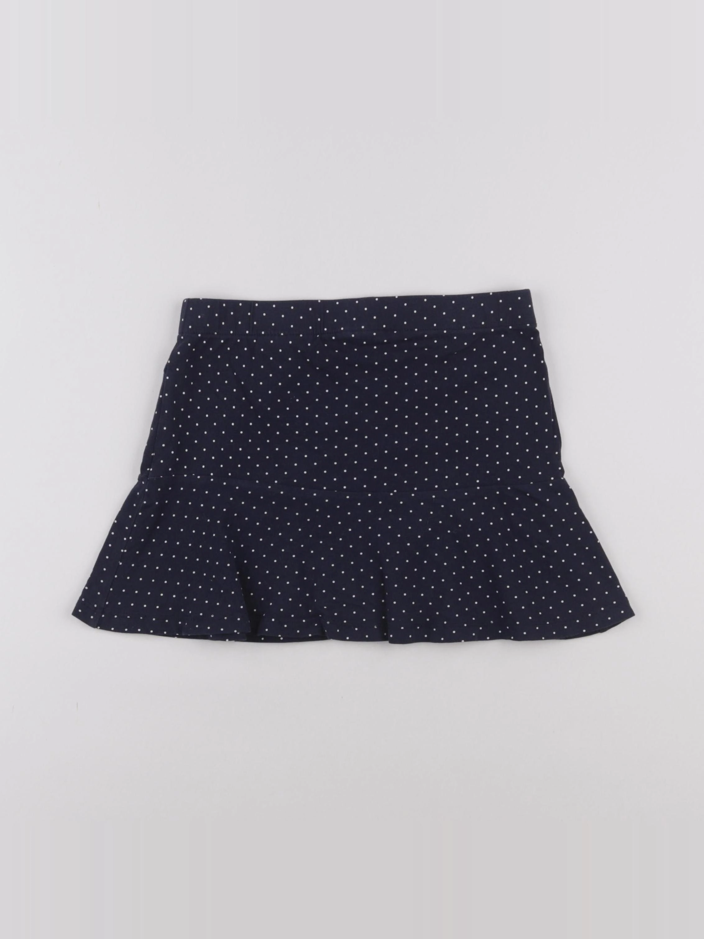 H&M - jupe bleu, blanc - 6/8 ans