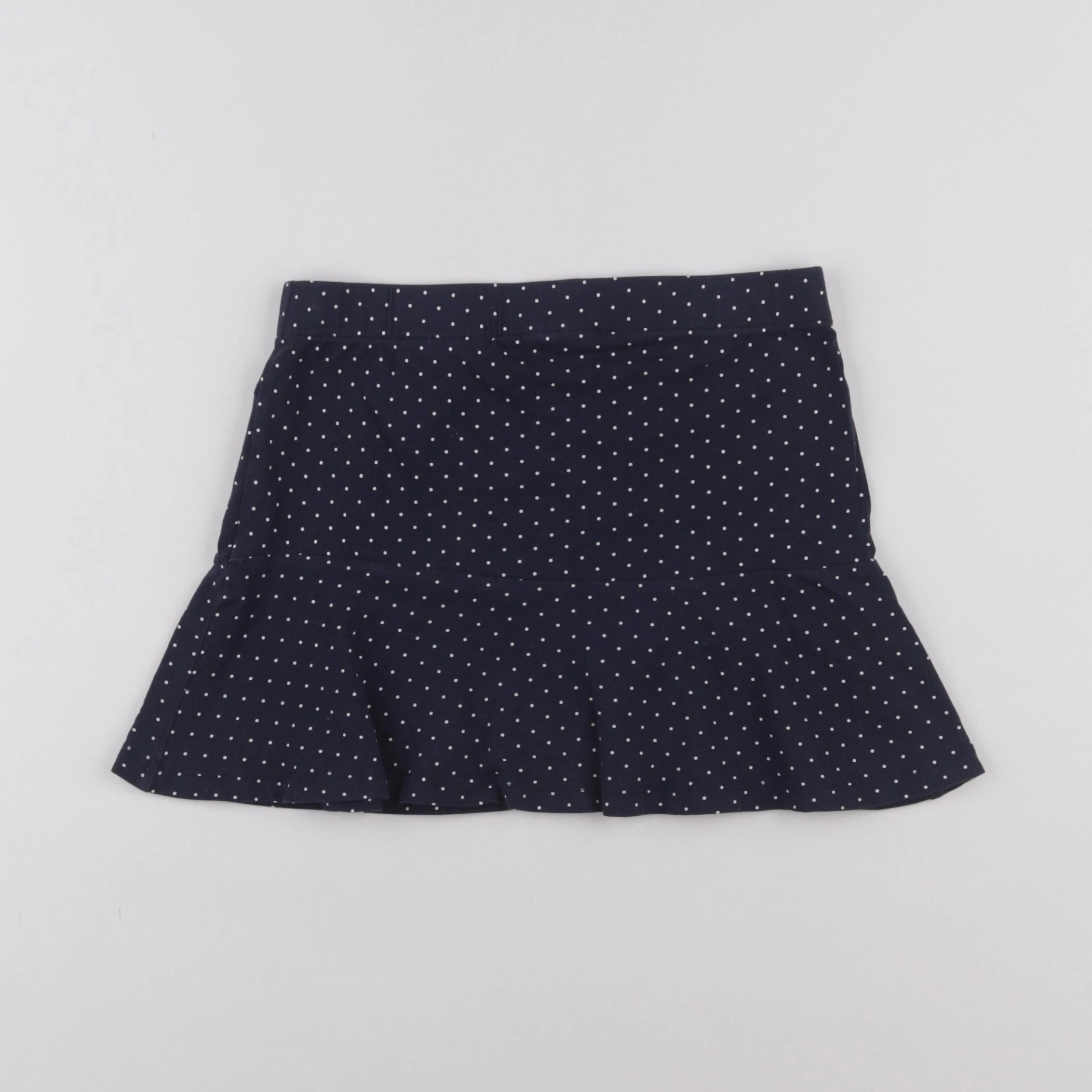 H&M - jupe bleu, blanc - 6/8 ans