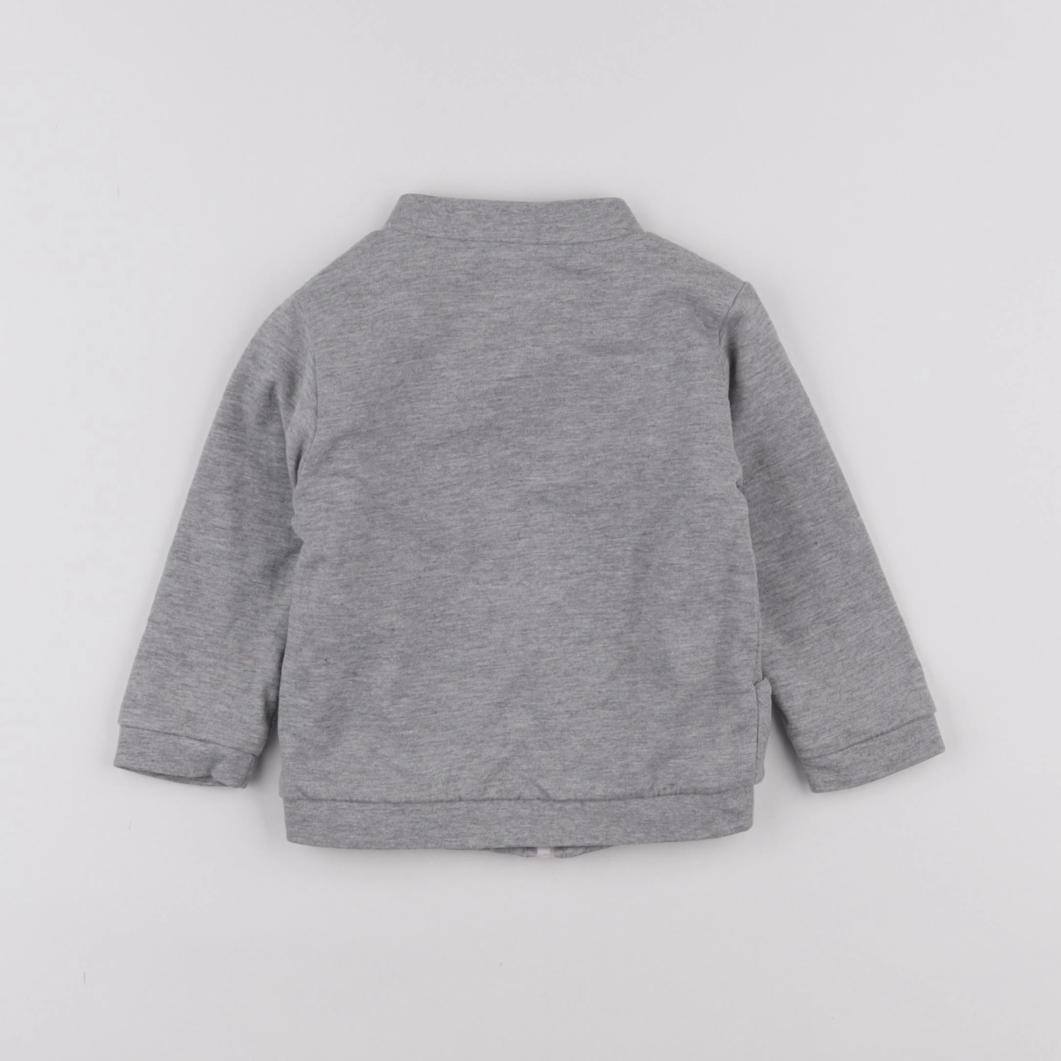 Vertbaudet - sweat gris - 18 mois
