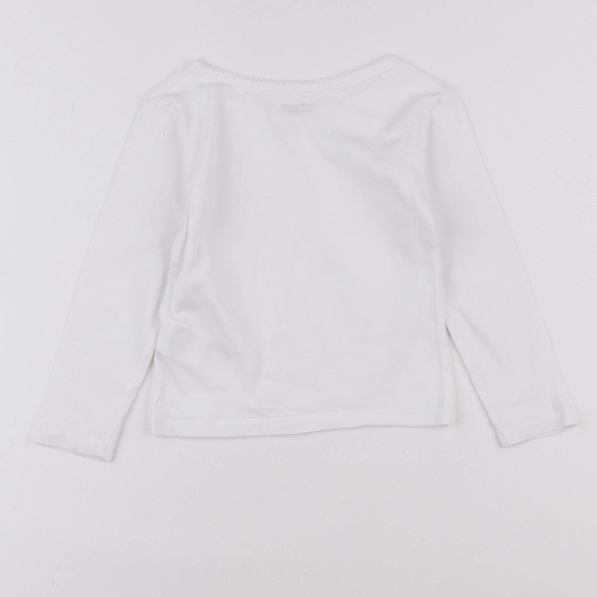 Vertbaudet - maillot de corps blanc - 3 ans