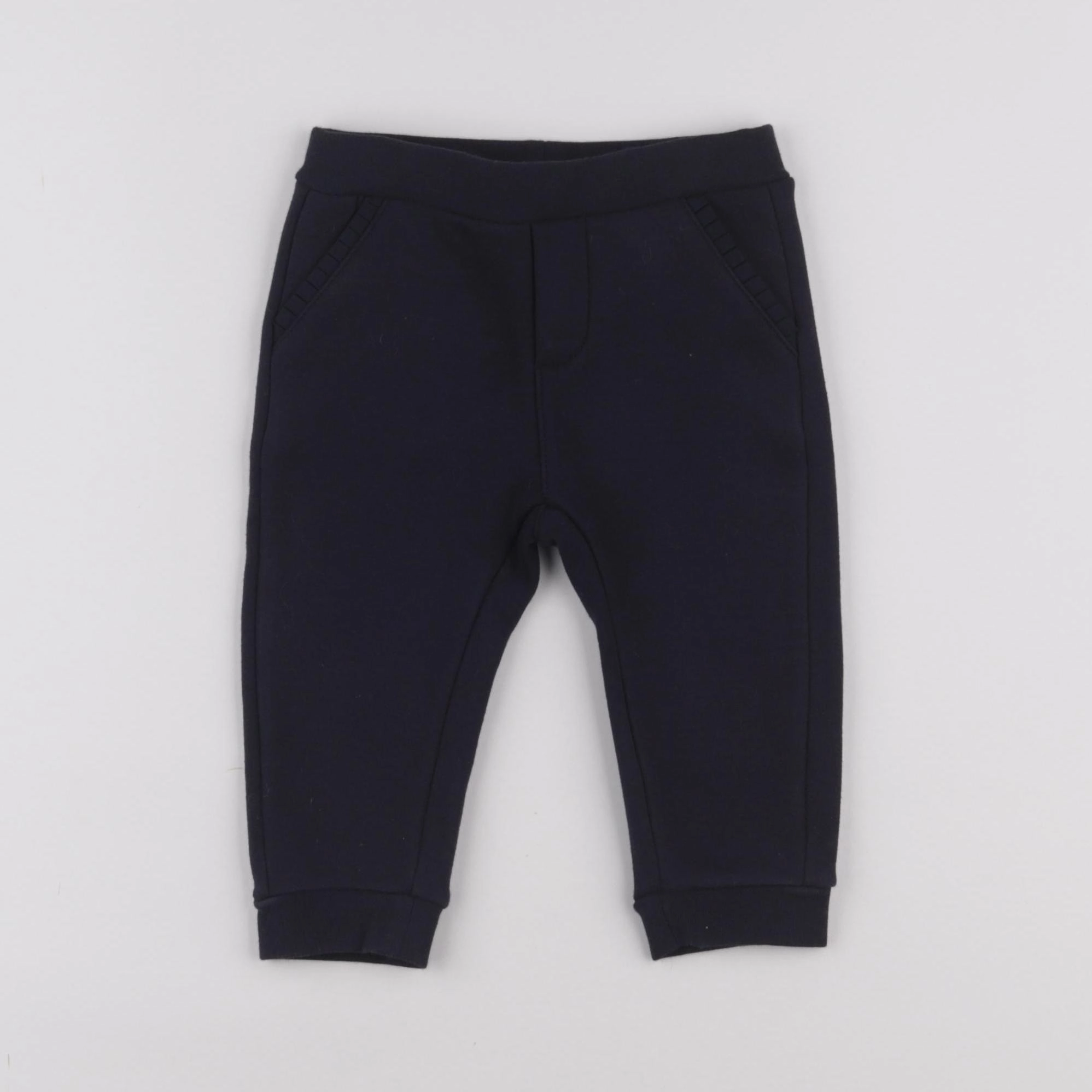 Jacadi - pantalon bleu - 12 mois