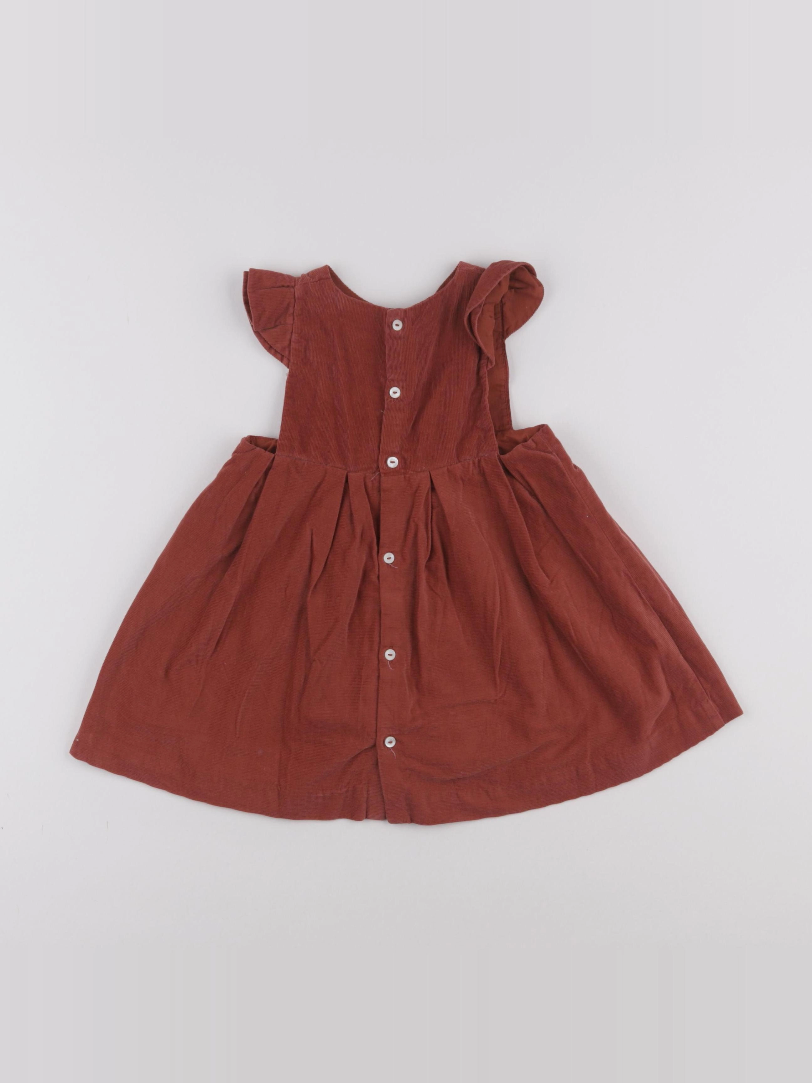 Jacadi - robe marron - 18 mois