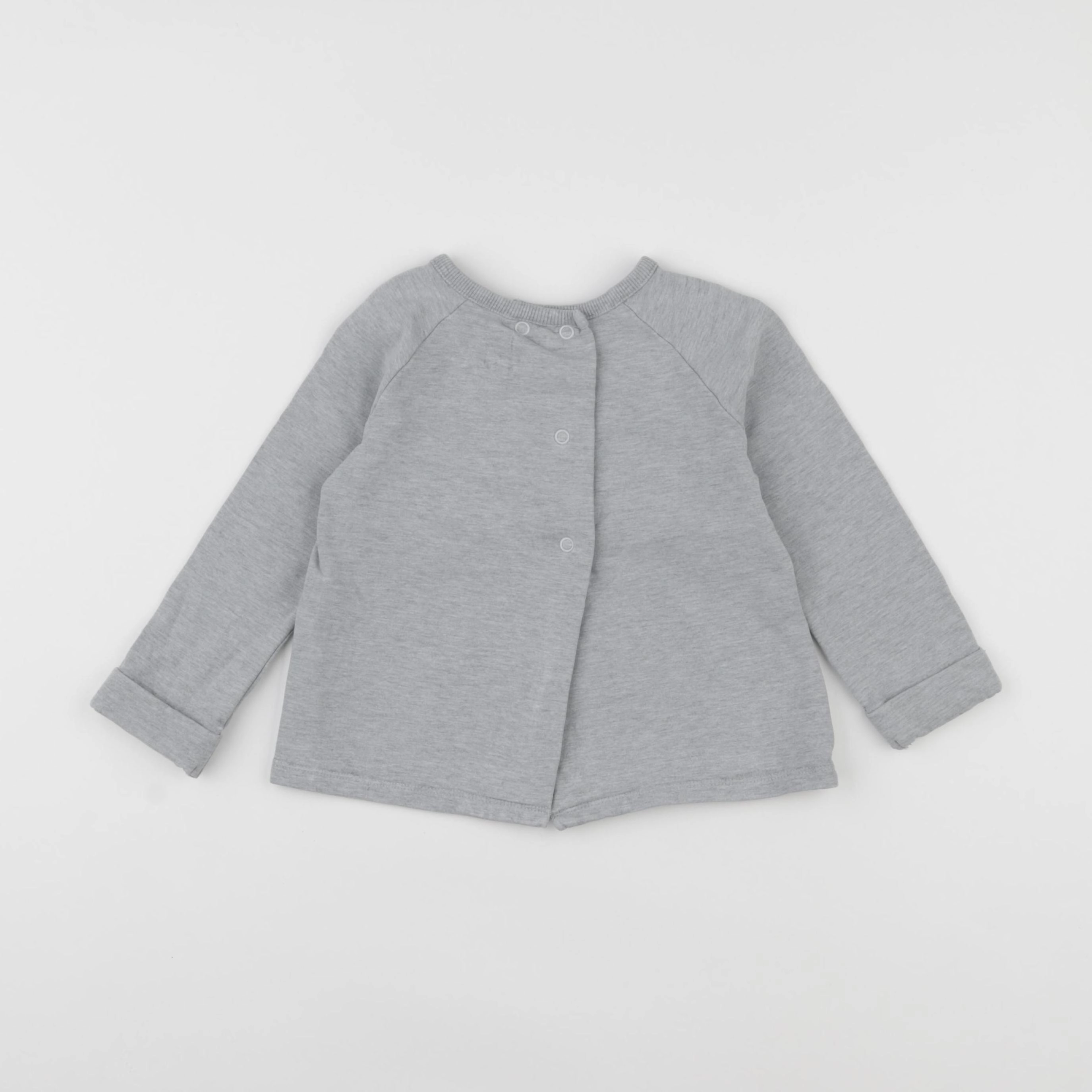 La Redoute - sweat gris - 18 mois