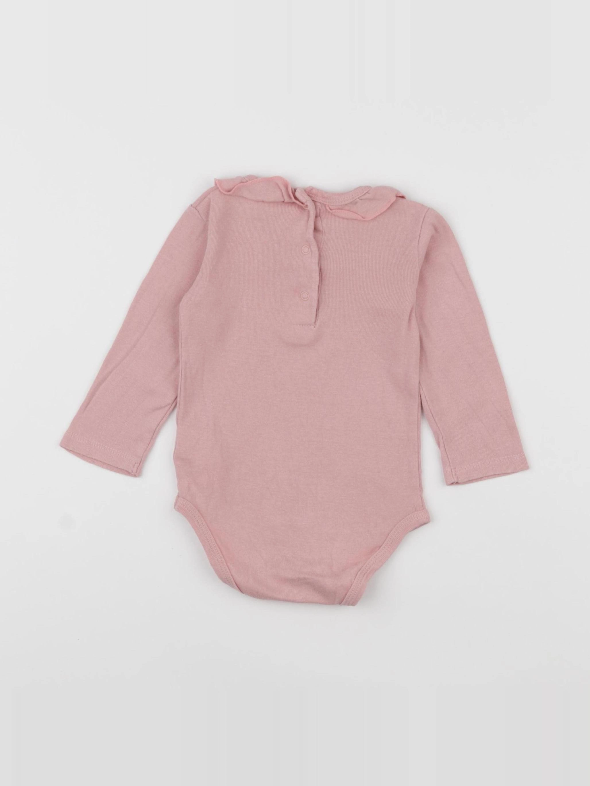 La Redoute - body rose - 12 mois