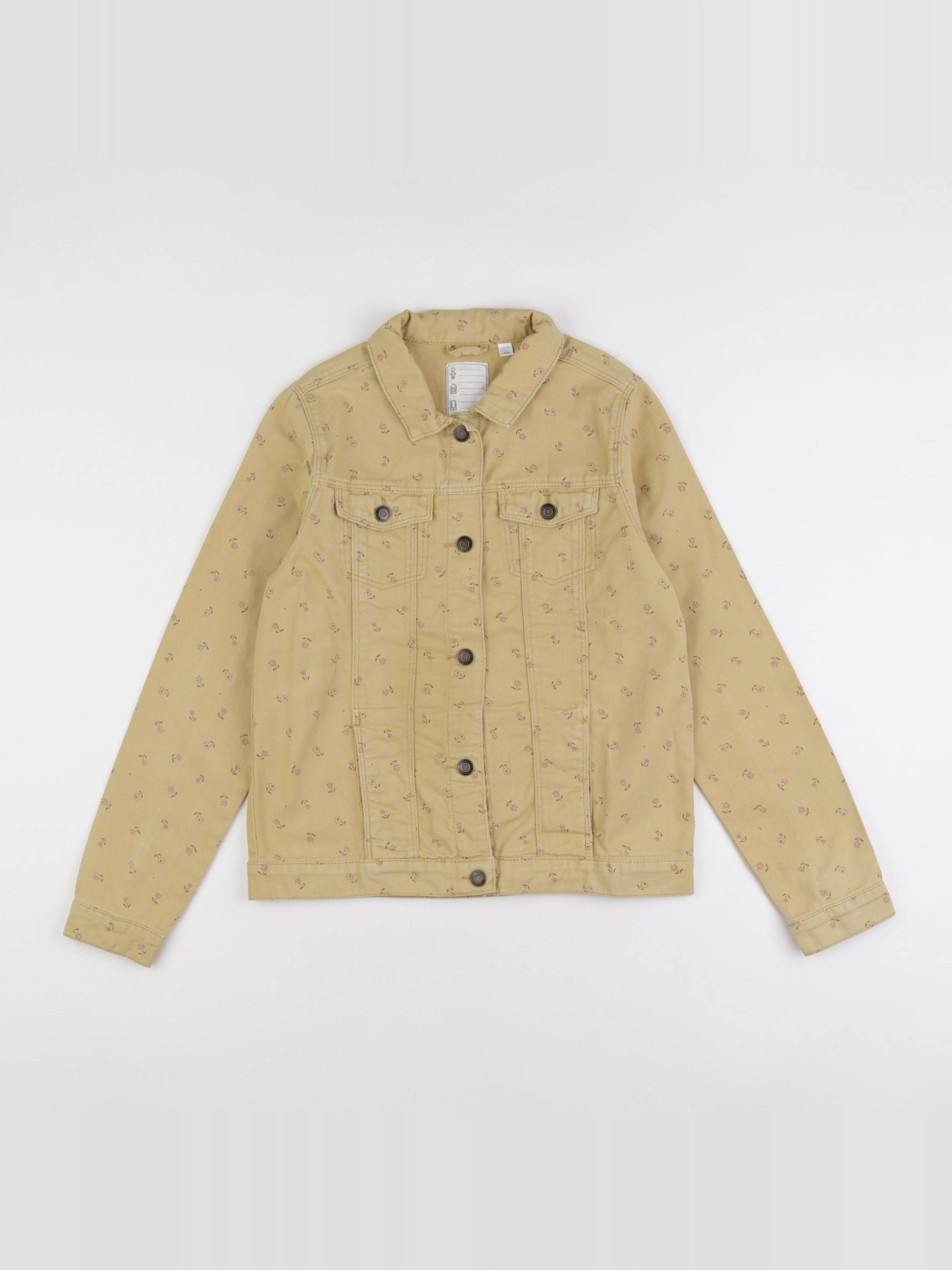 Vertbaudet - veste jaune - 14 ans