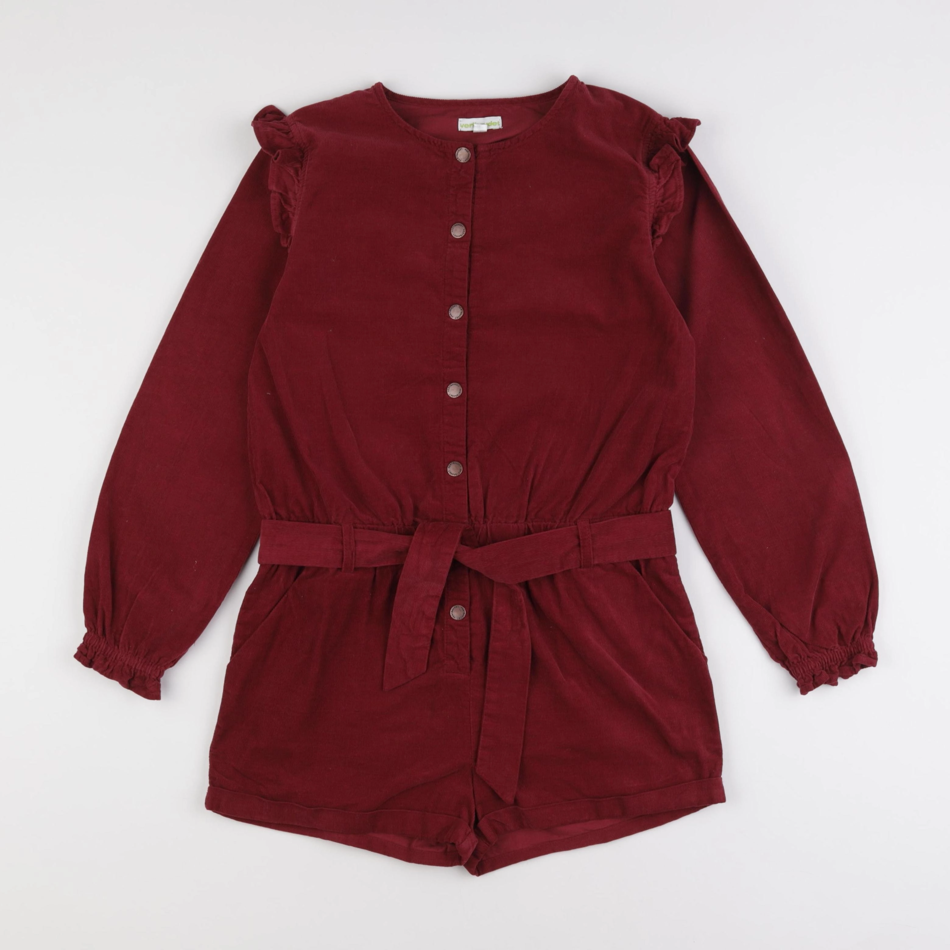 Vertbaudet - combinaison rouge - 14 ans