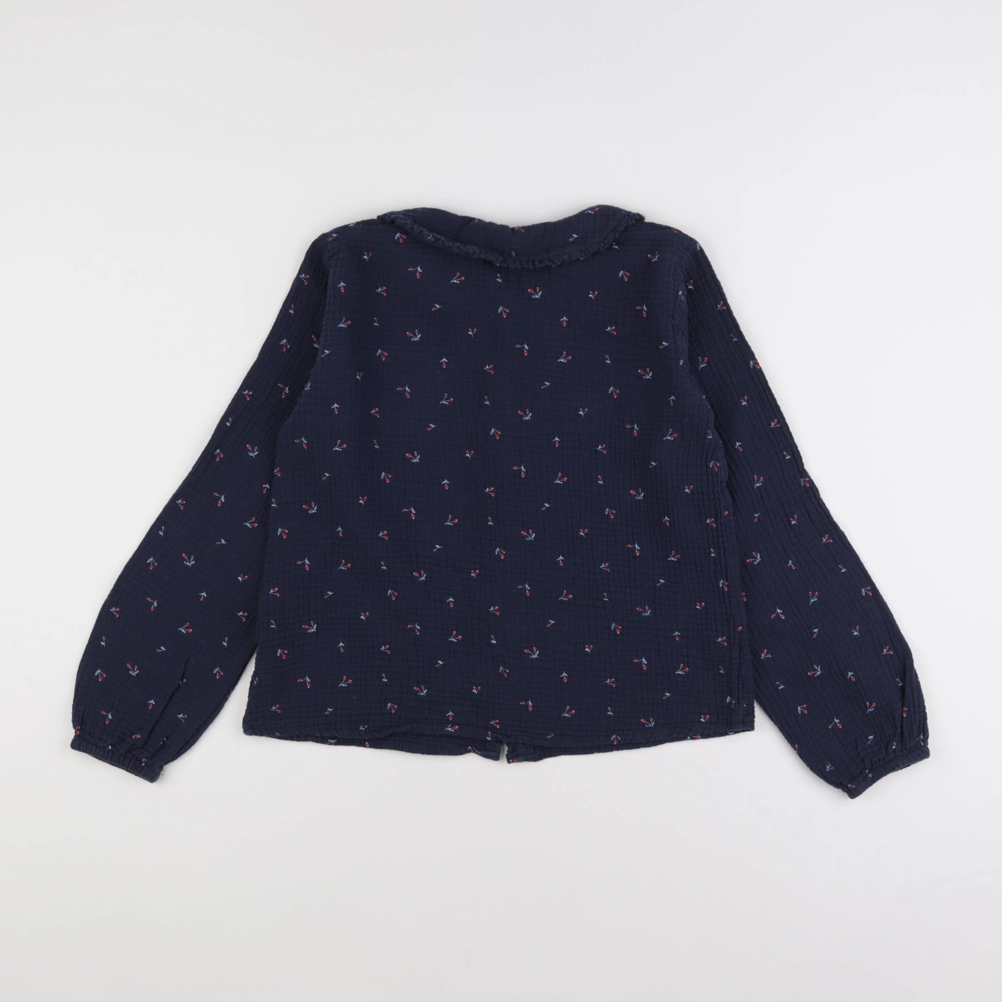 Vertbaudet - blouse bleu - 14 ans