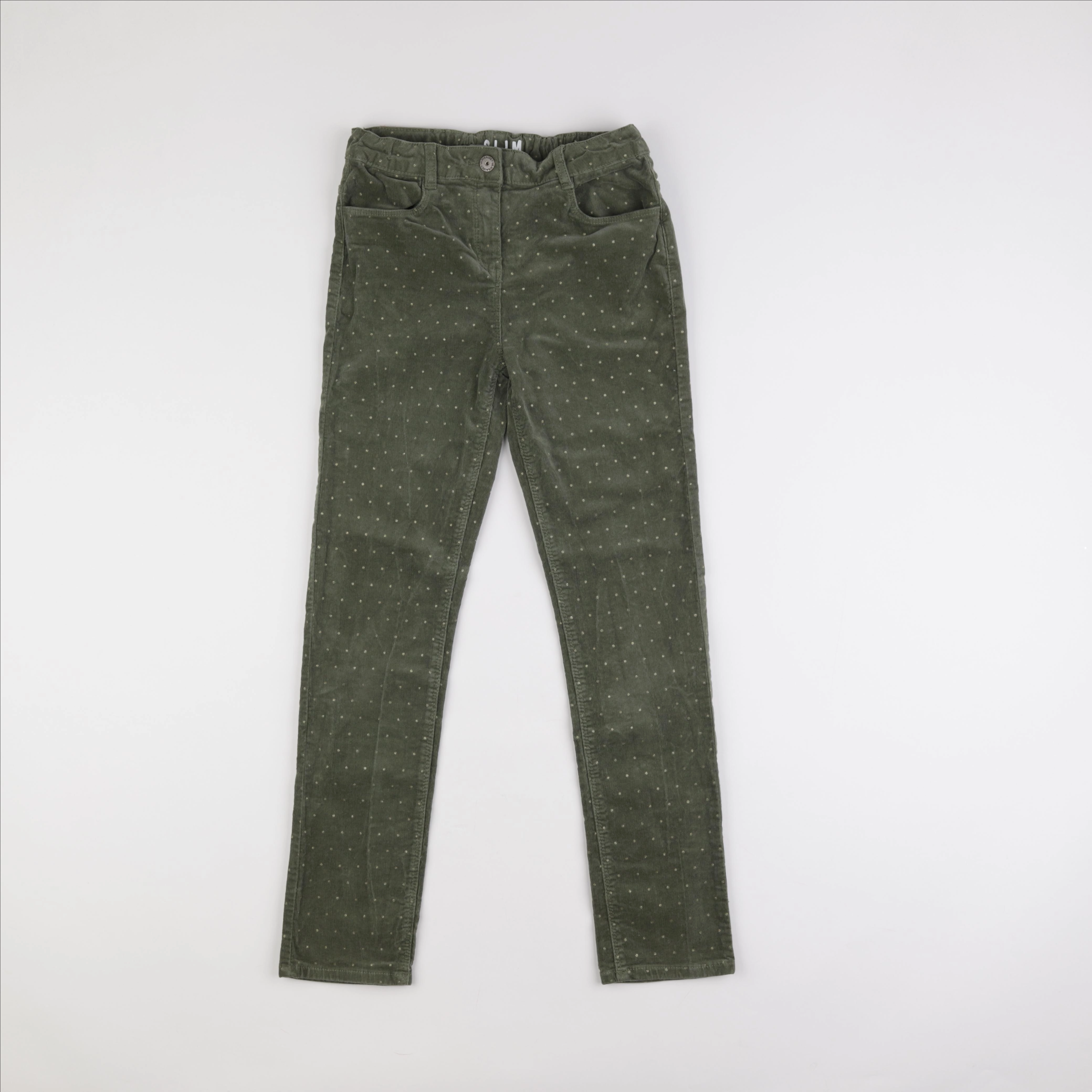 Vertbaudet - pantalon vert - 14 ans