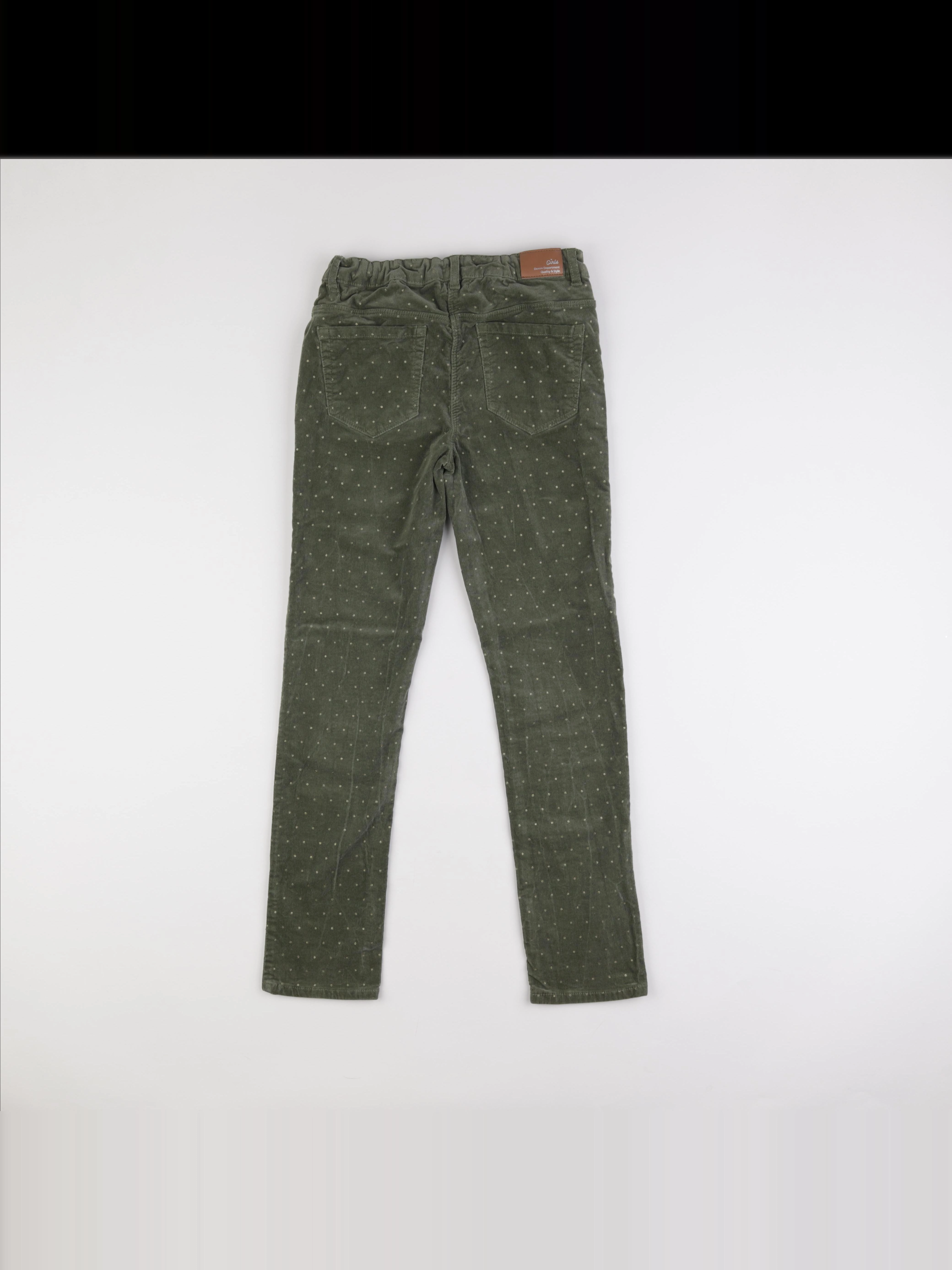 Vertbaudet - pantalon vert - 14 ans