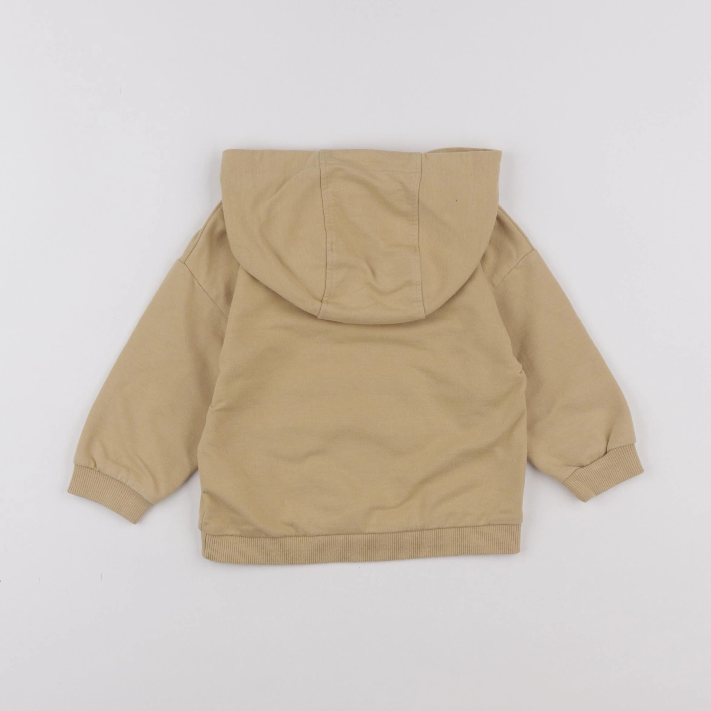 Vertbaudet - sweat beige - 12 mois