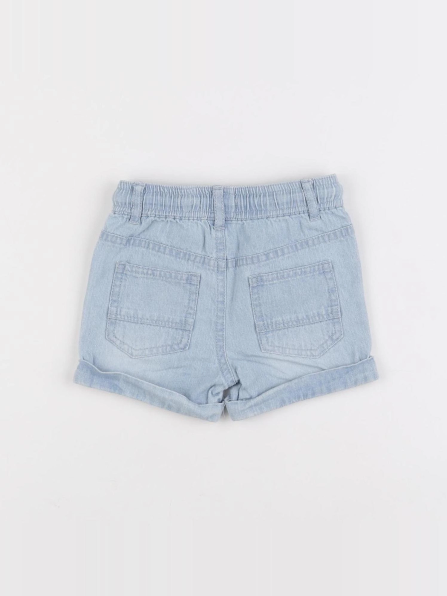 Vertbaudet - short bleu - 9 mois