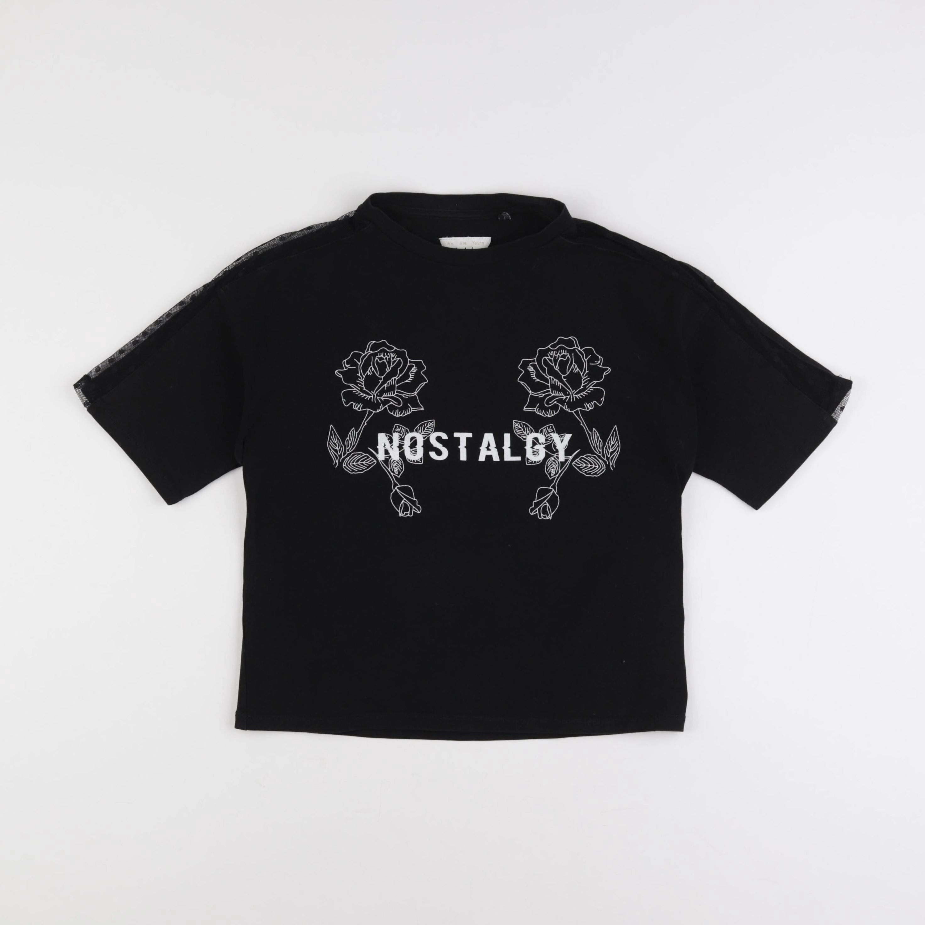IKKS - tee-shirt noir - 10 ans