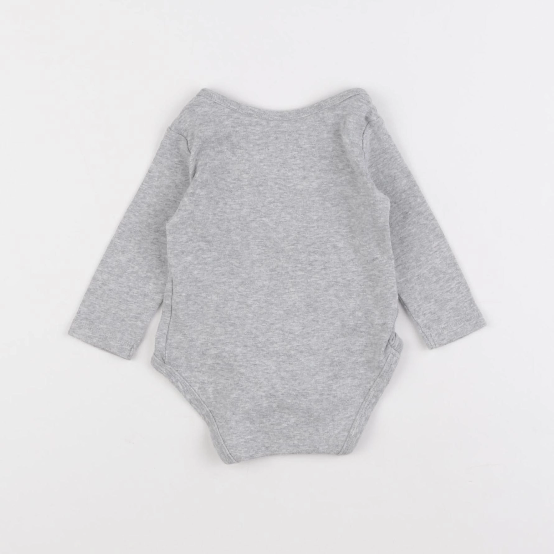 H&M - body gris - 1/3 mois