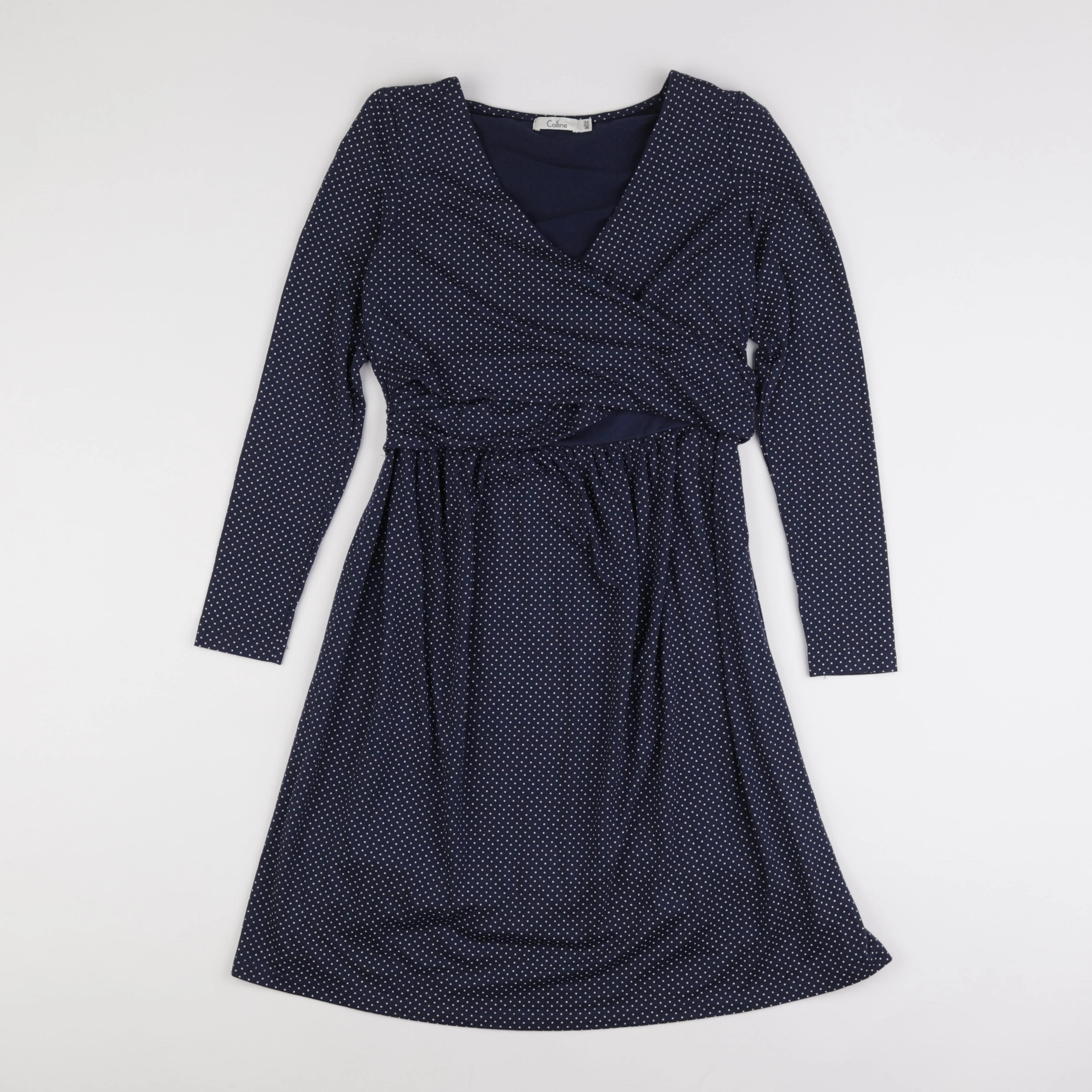 Vertbaudet - robe grossesse bleu - 34 à 36