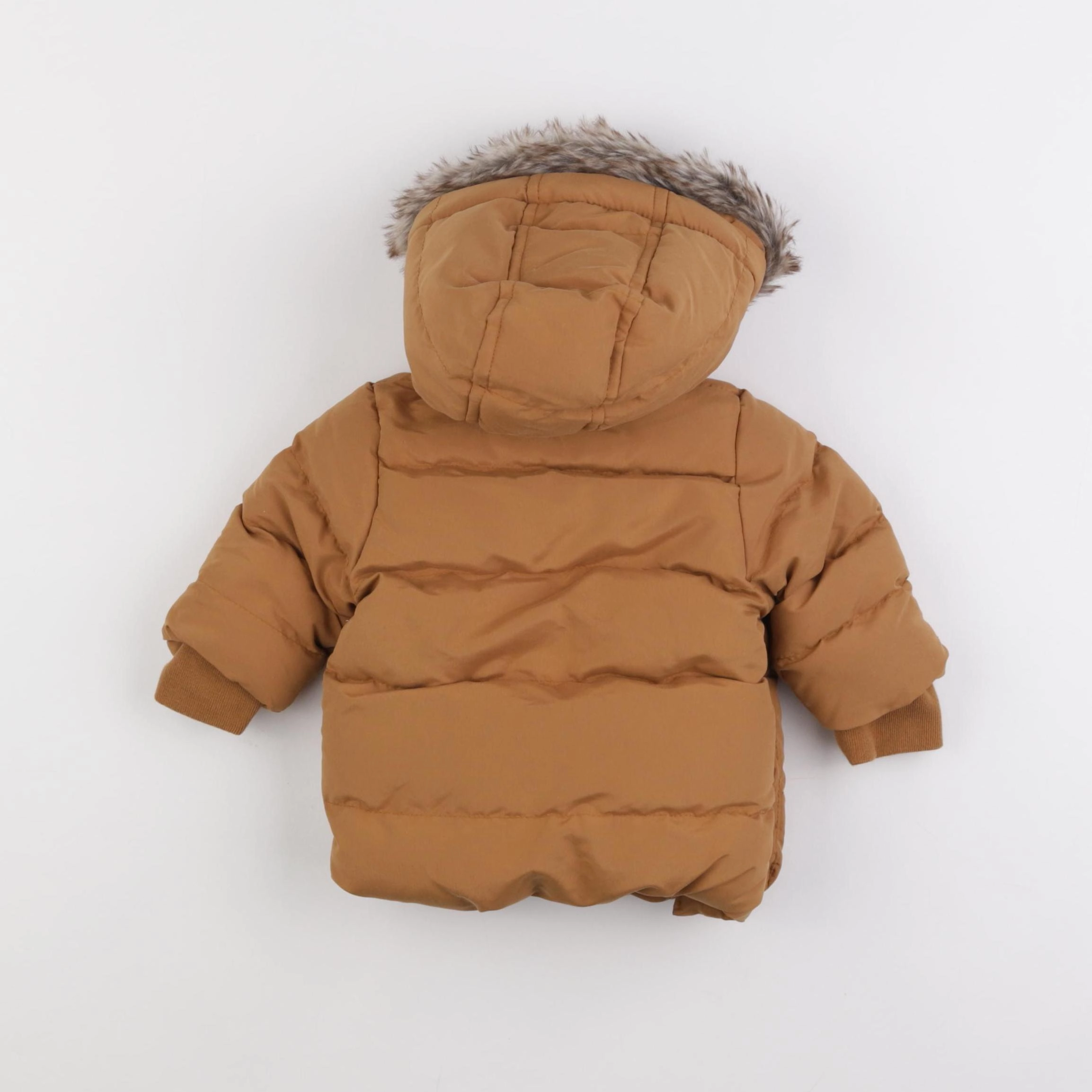 Vertbaudet - doudoune marron - 3 mois