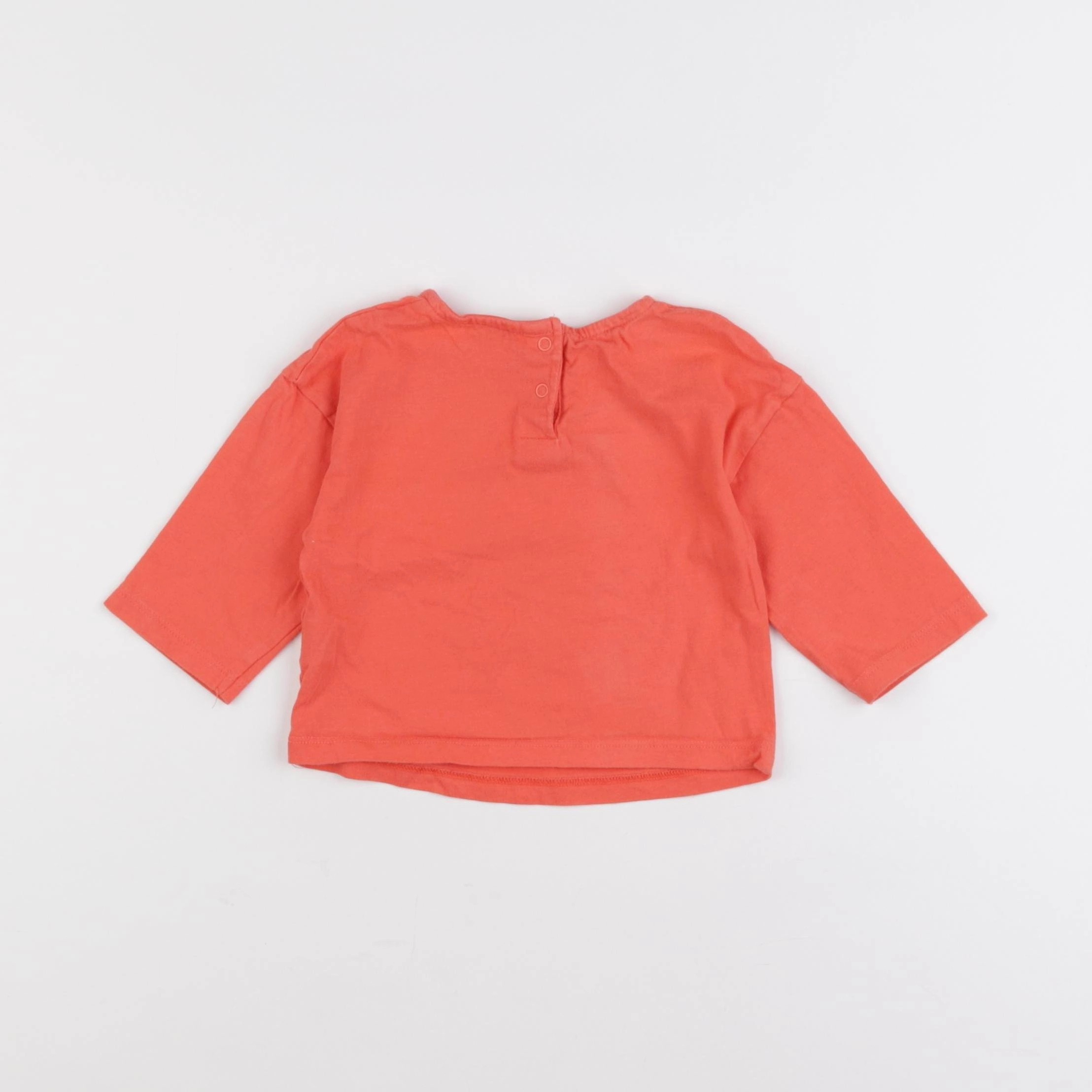 Tape à l'oeil - tee-shirt orange - 9 mois