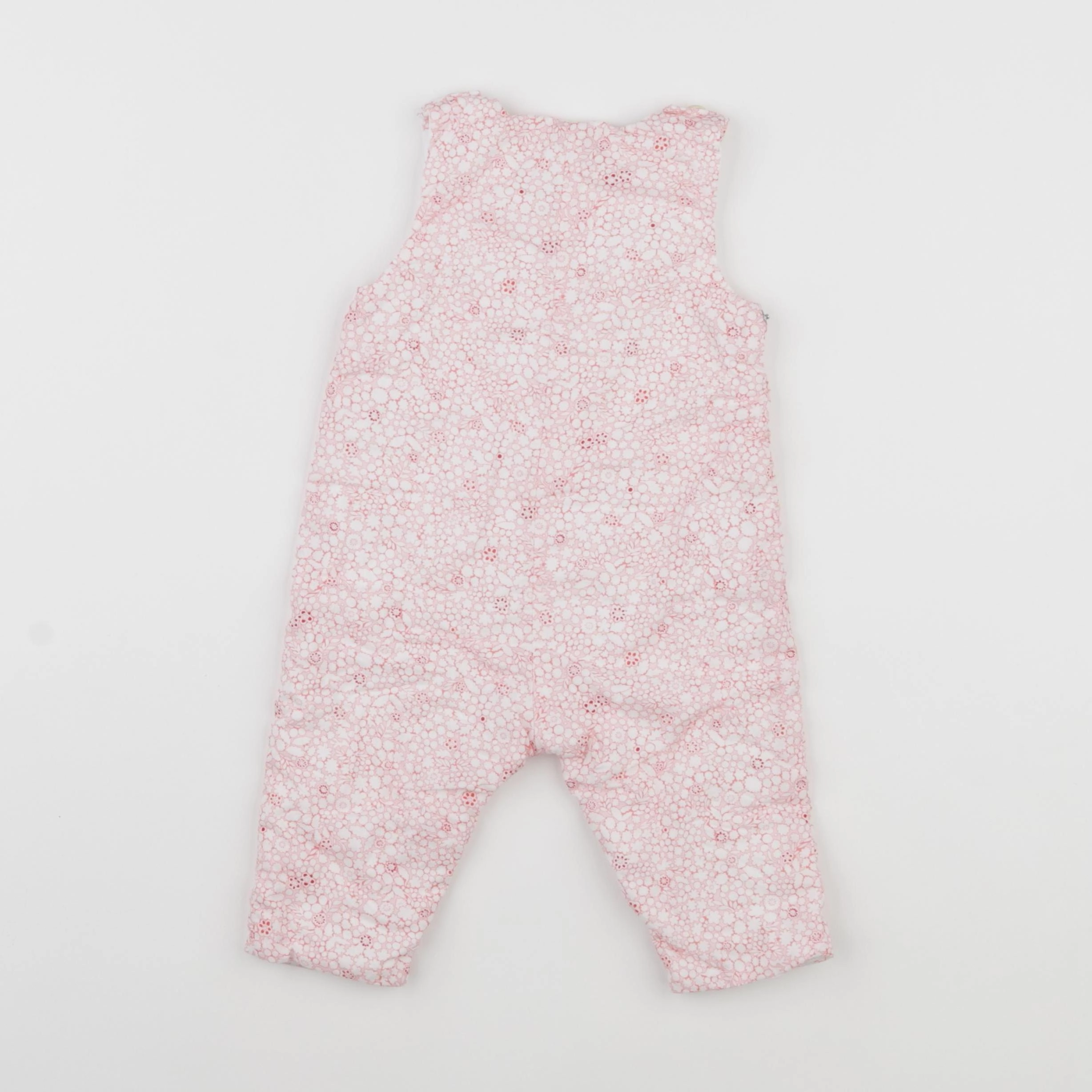 Jacadi - combinaison liberty blanc, rouge - 6 mois