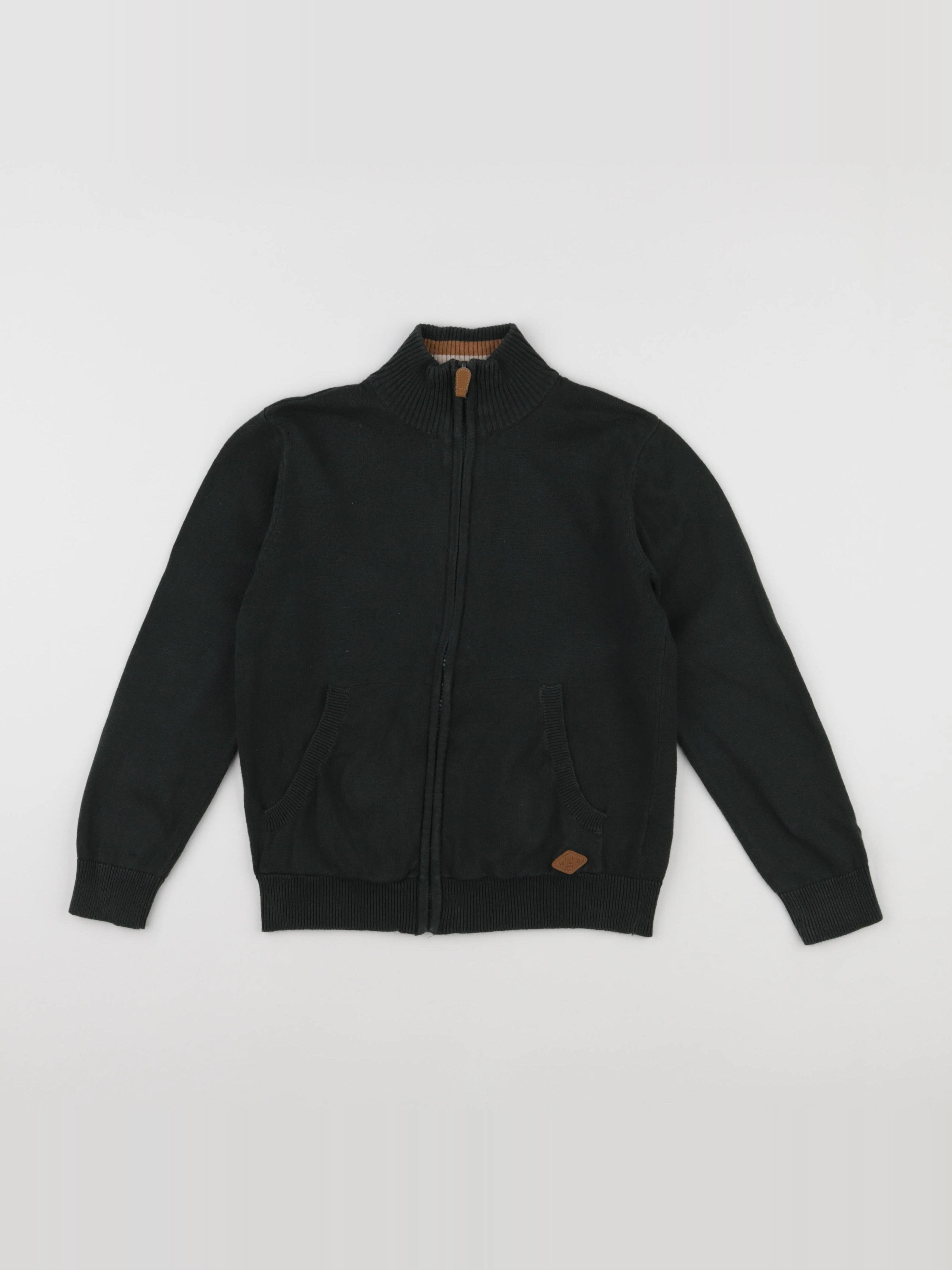 Vertbaudet - gilet vert - 10 ans