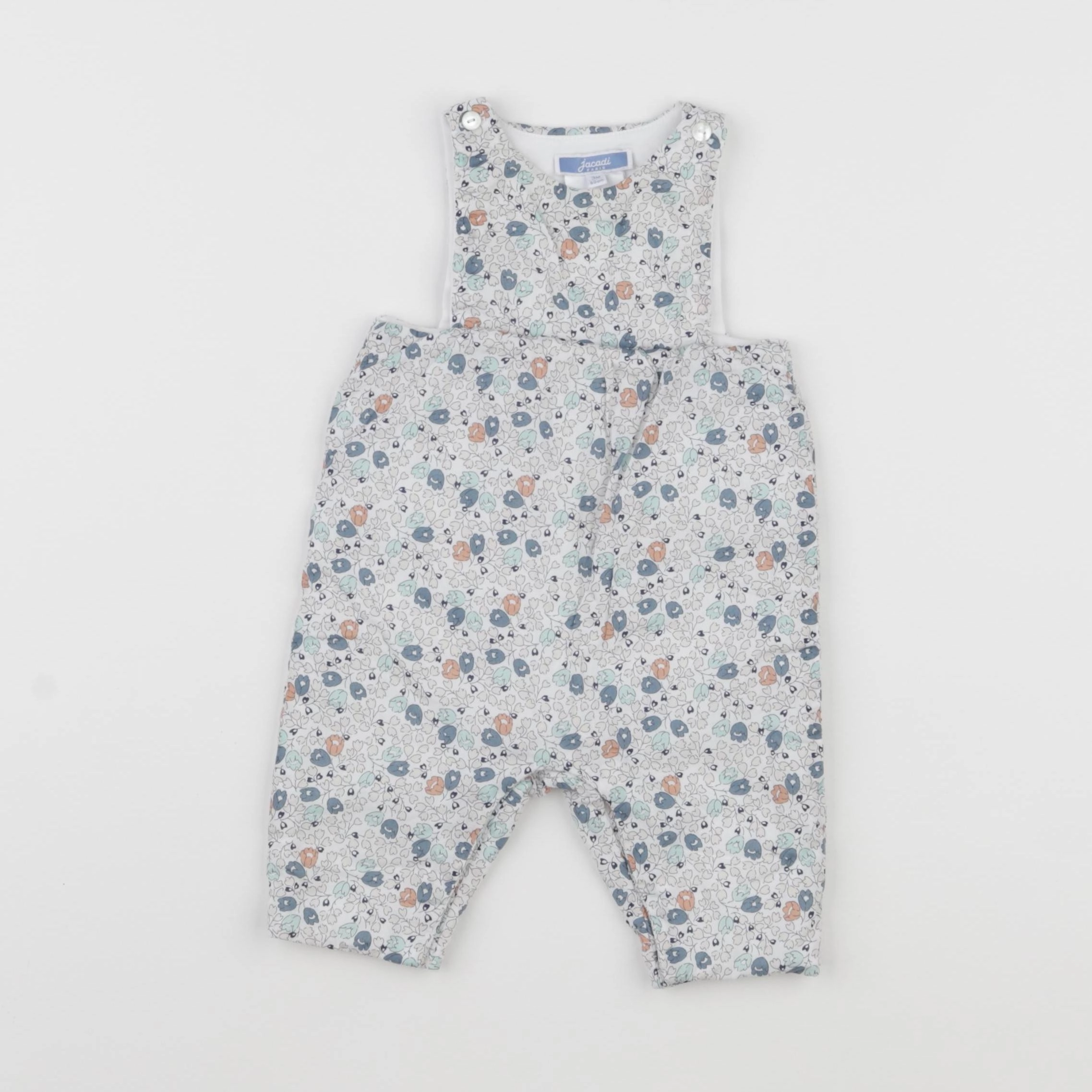 Jacadi - combinaison liberty multicolore - 3 mois