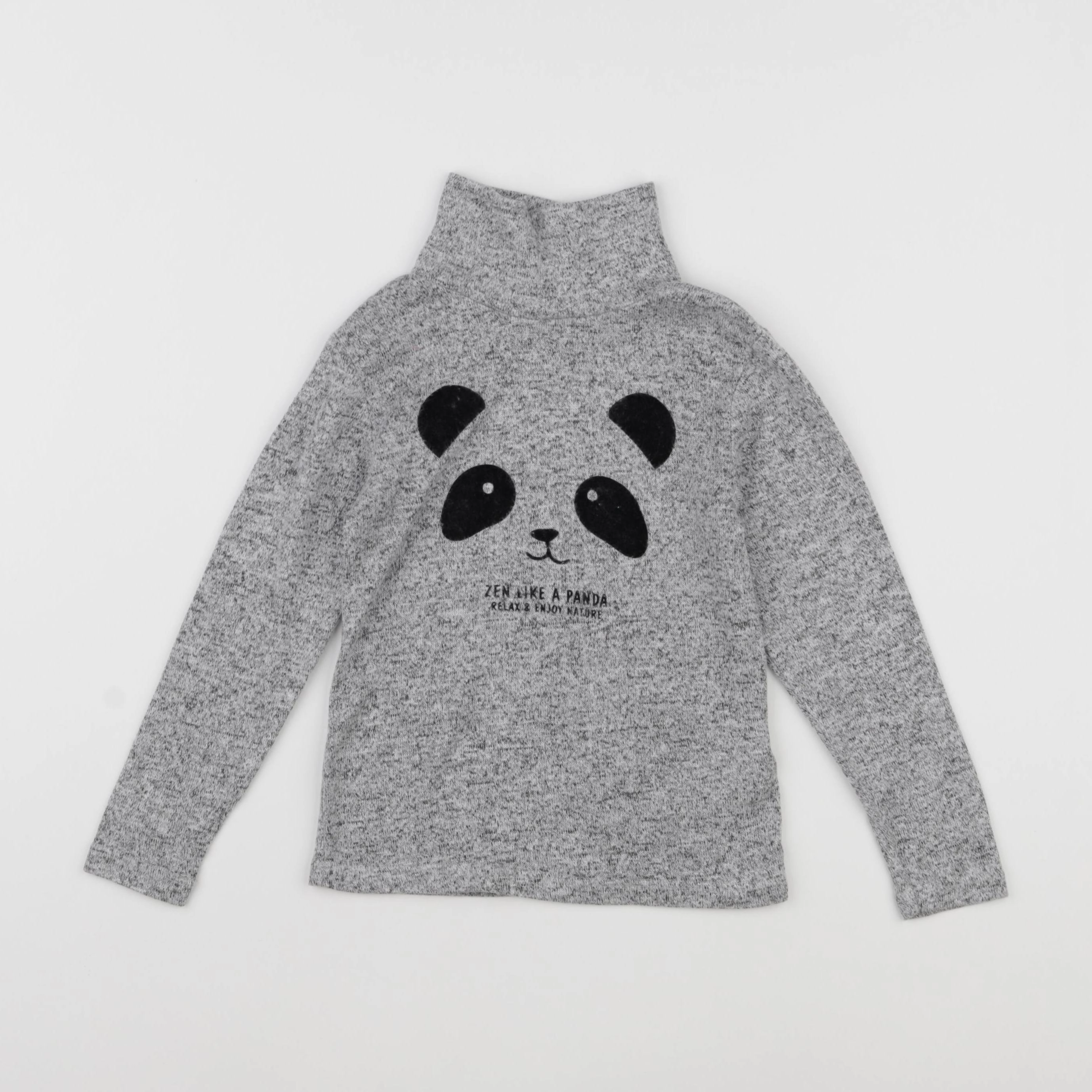 Vertbaudet - sous-pull gris - 5 ans