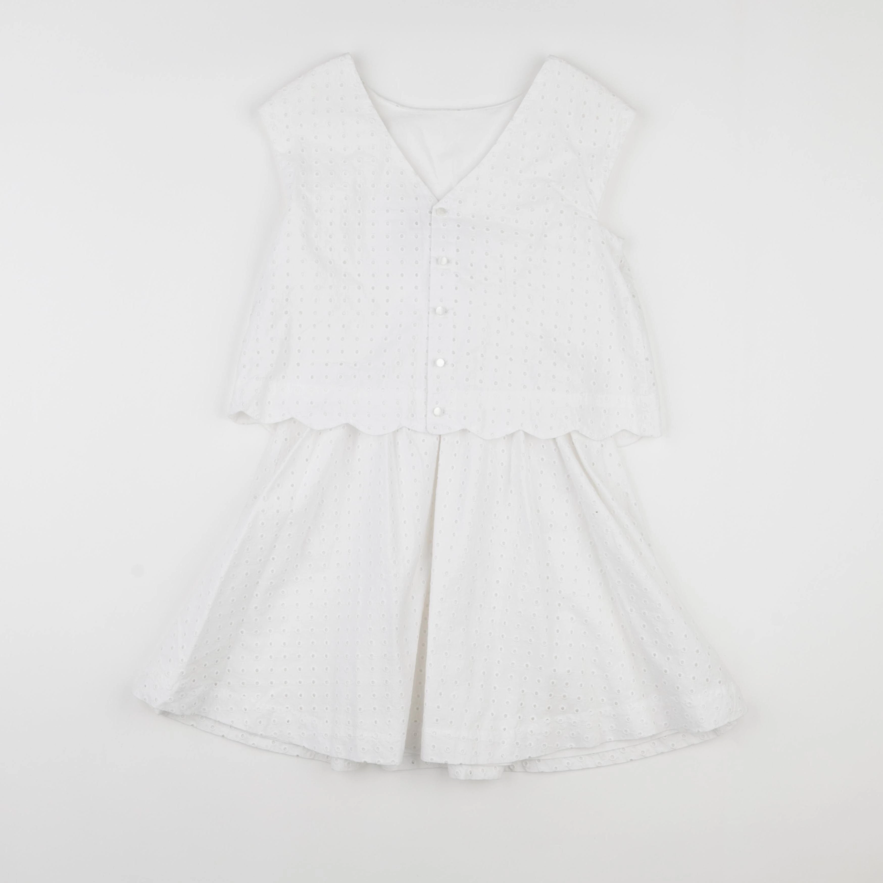 Jacadi - robe blanc - 10 ans