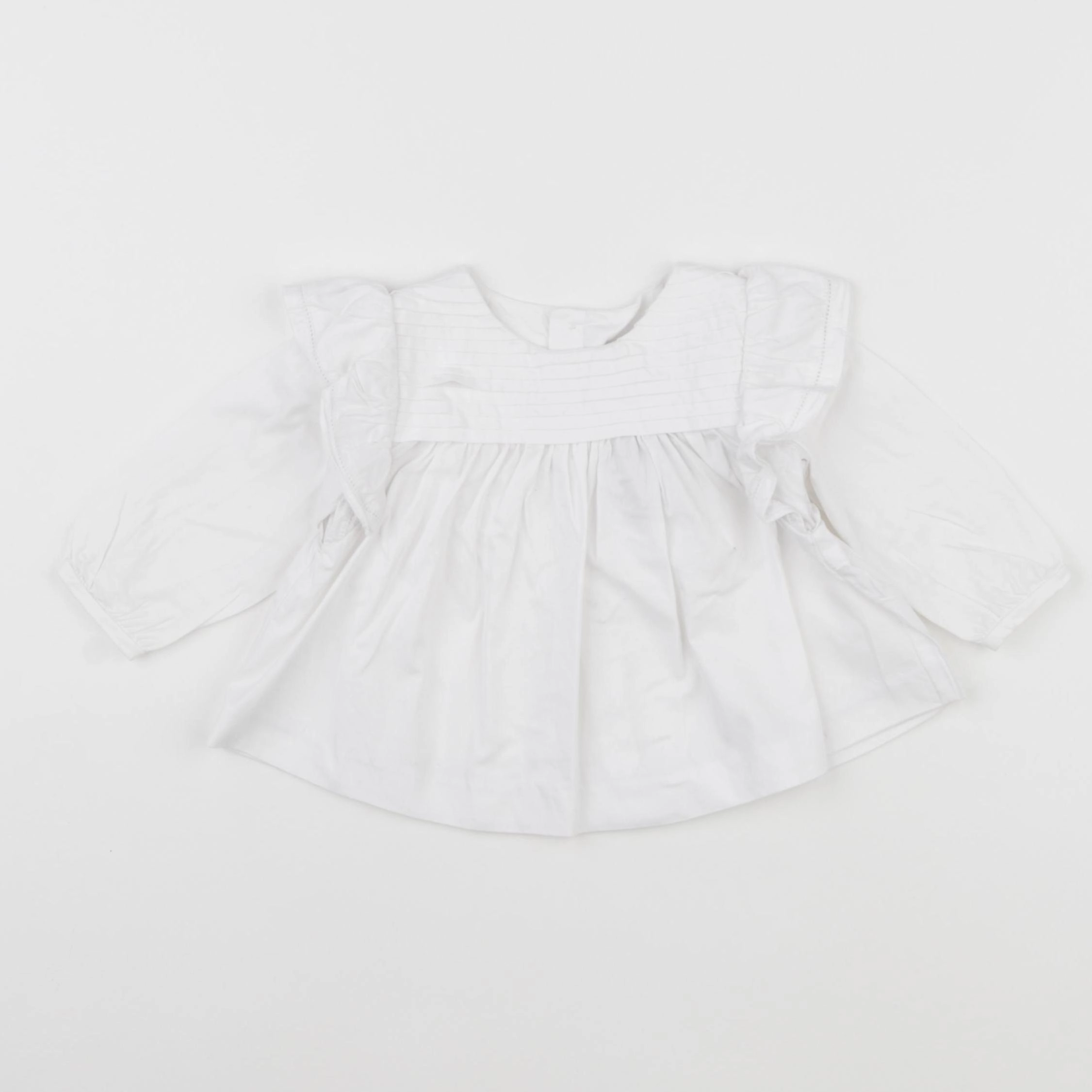 Jacadi - blouse blanc - 6 mois