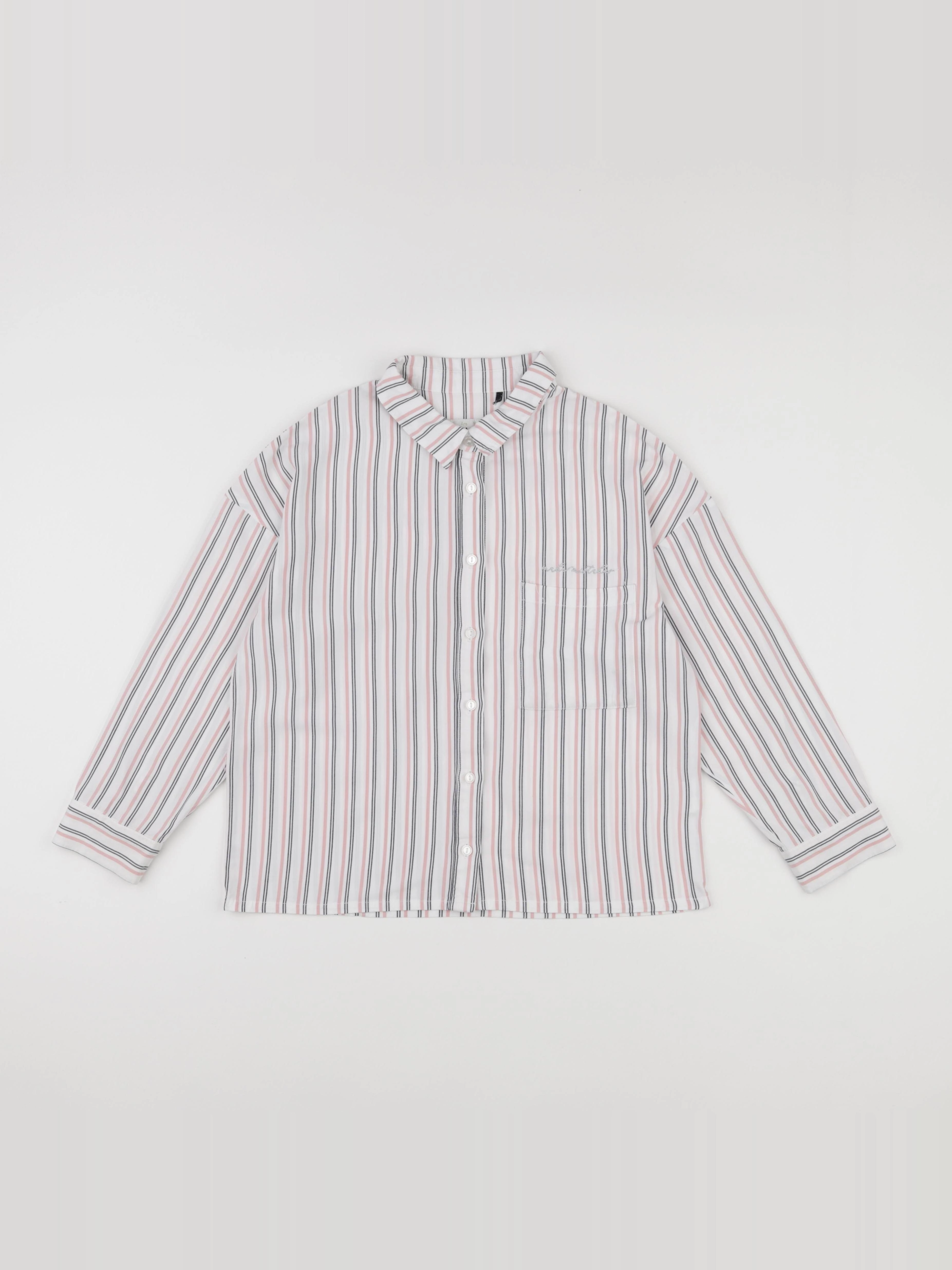 IKKS - chemise blanc, rose - 14 ans